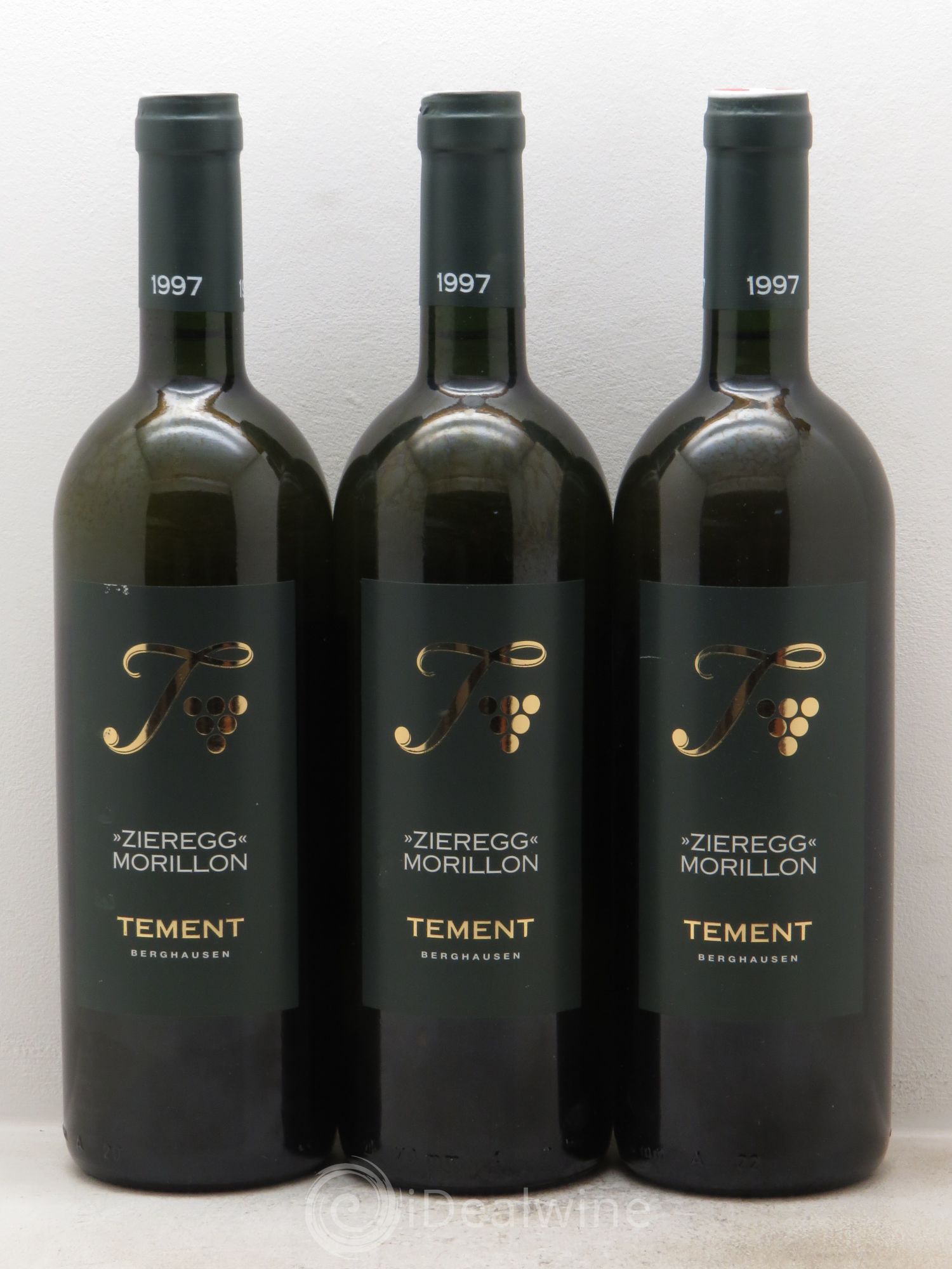 Autriche "Zieregg" Morillon Tement 1997 - Posten von 3 Flaschen - 0