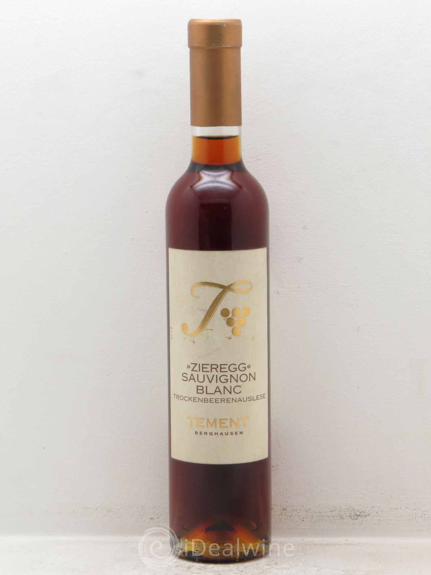 Autriche Sauvignon Trockenbeerenauslese Manfred Tement 1998 - Posten von 1 Demi-Flasche - 0
