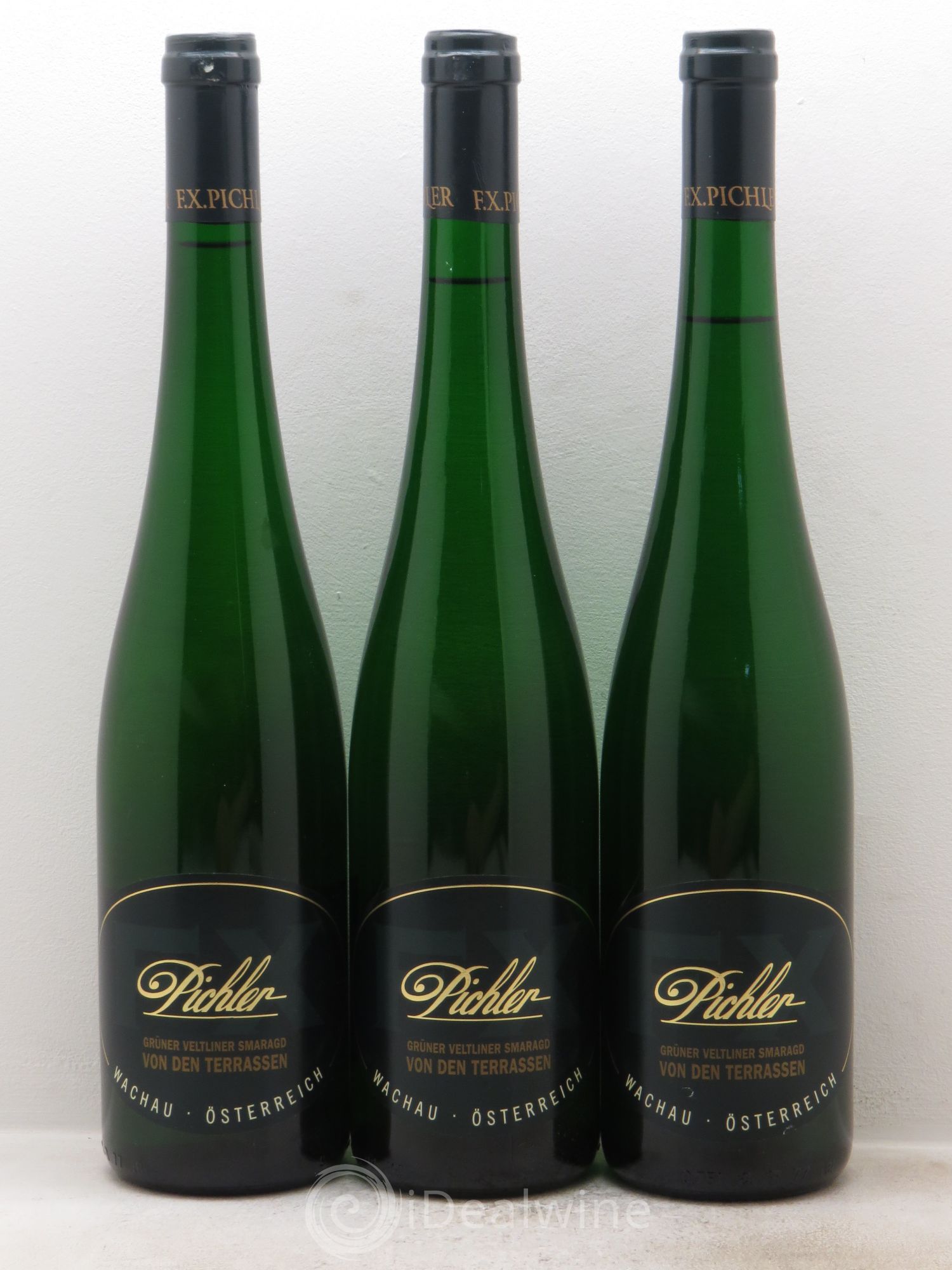 Autriche Grüner Veltliner Terrassen Smaragd F.X. Pichler 1999 - Posten von 3 Flaschen - 0