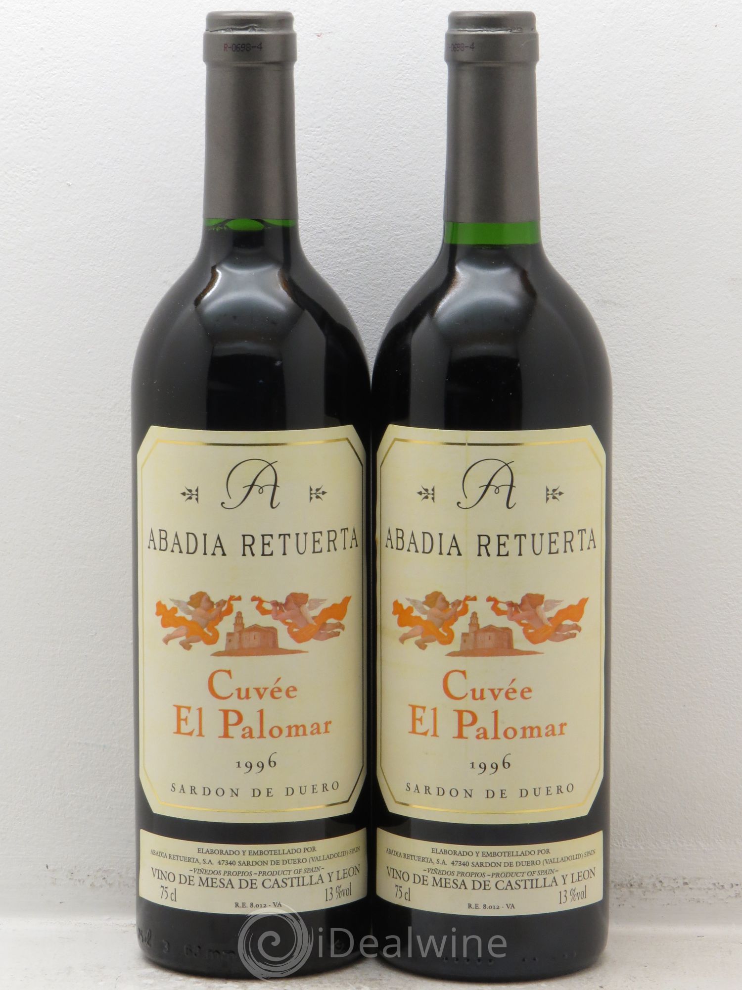 Espagne Pago El Palomar Abadia Retuerta 1996 - Posten von 2 Flaschen - 0