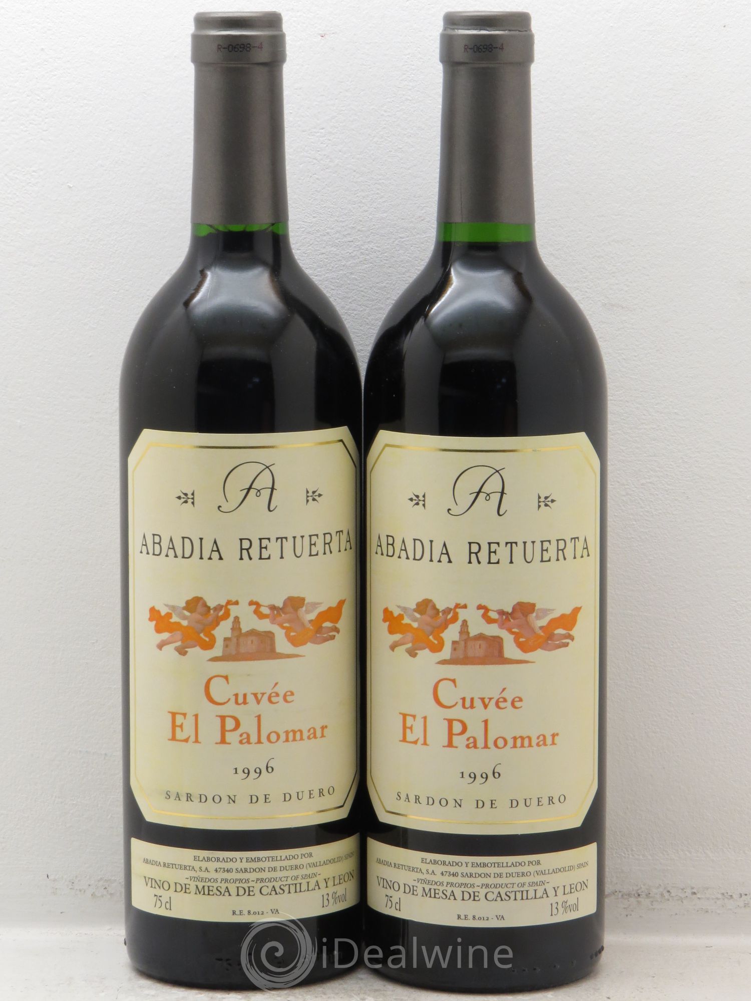 Espagne Pago El Palomar Abadia Retuerta 1996 - Posten von 2 Flaschen - 0