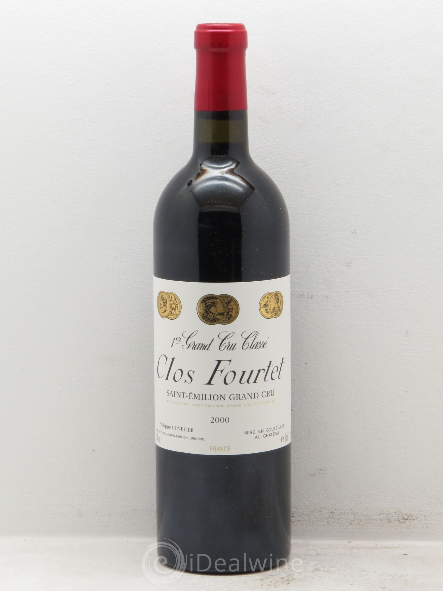 Clos Fourtet 1er Grand Cru Classé B 2000 - Lot de 12 bouteilles - 0