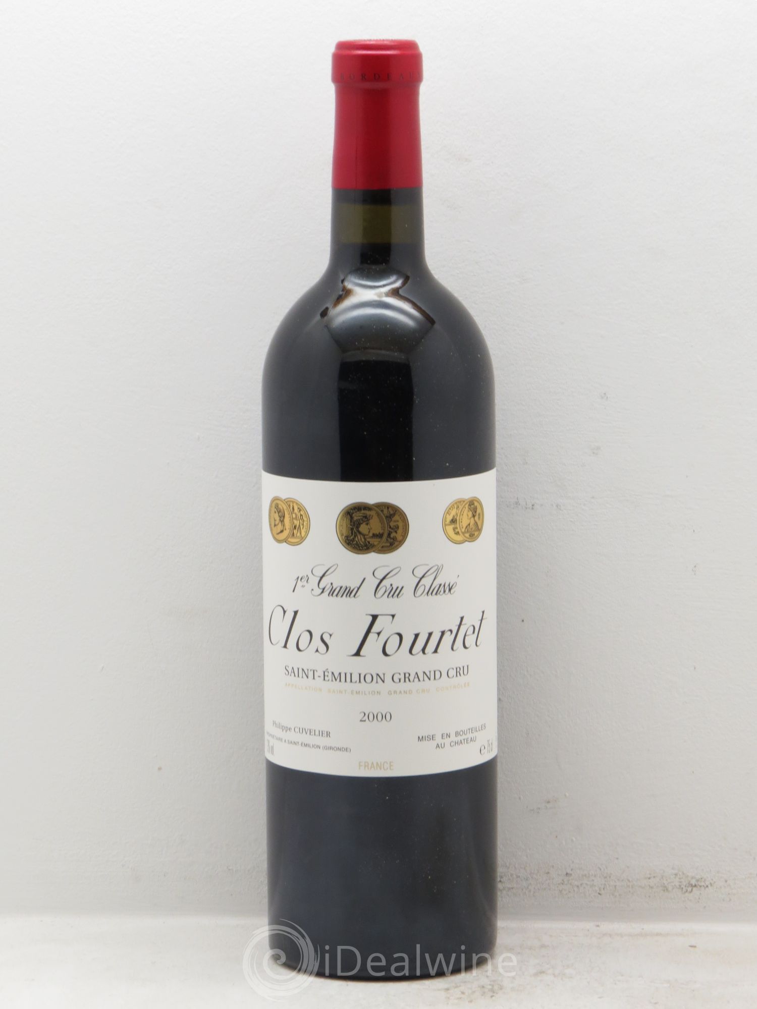 Clos Fourtet 1er Grand Cru Classé B 2000 - Lot de 12 bouteilles - 0
