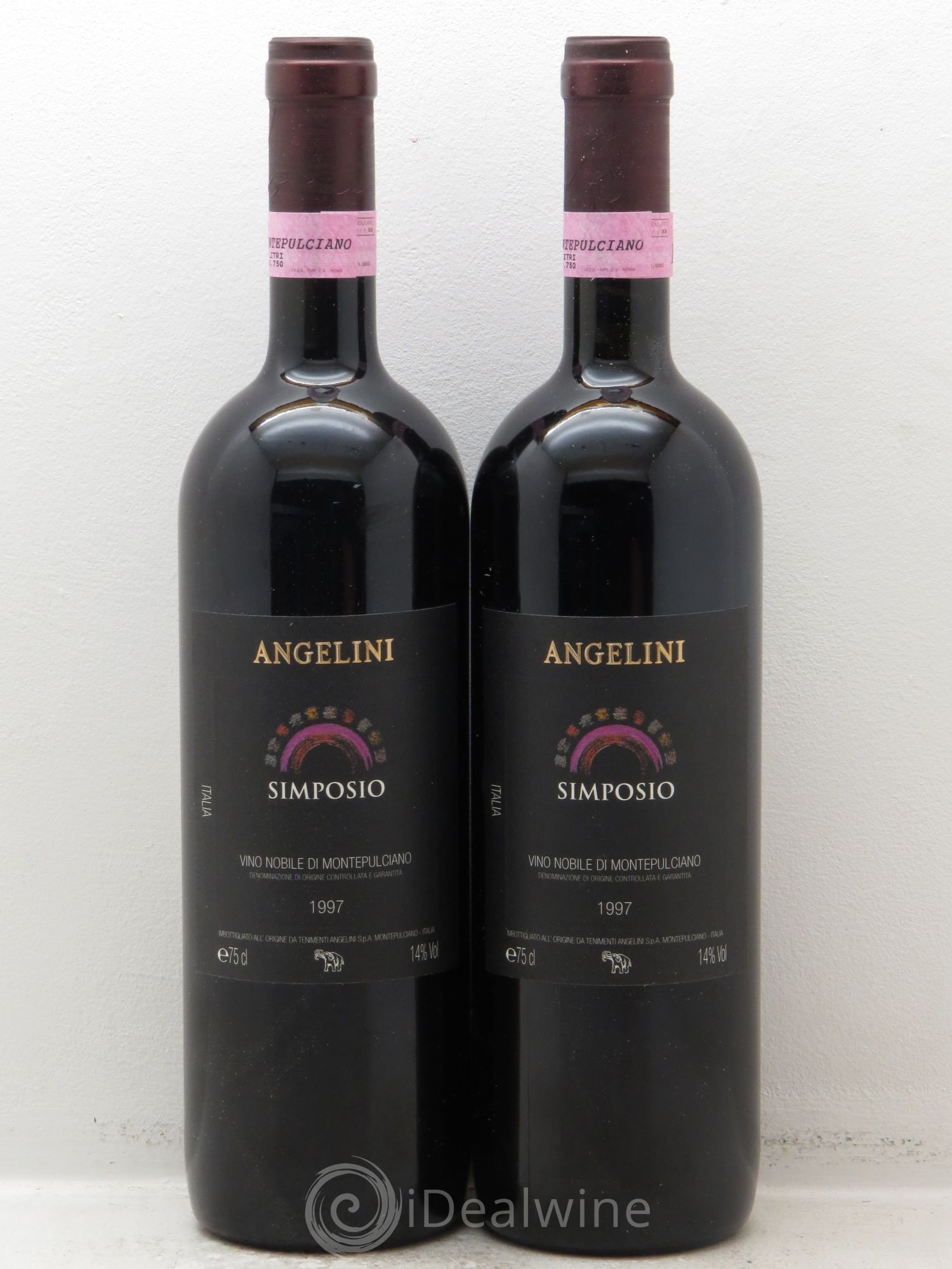 Vino Nobile di Montepulciano Simposio Tementini 1997 - Lot de 2 bouteilles - 0