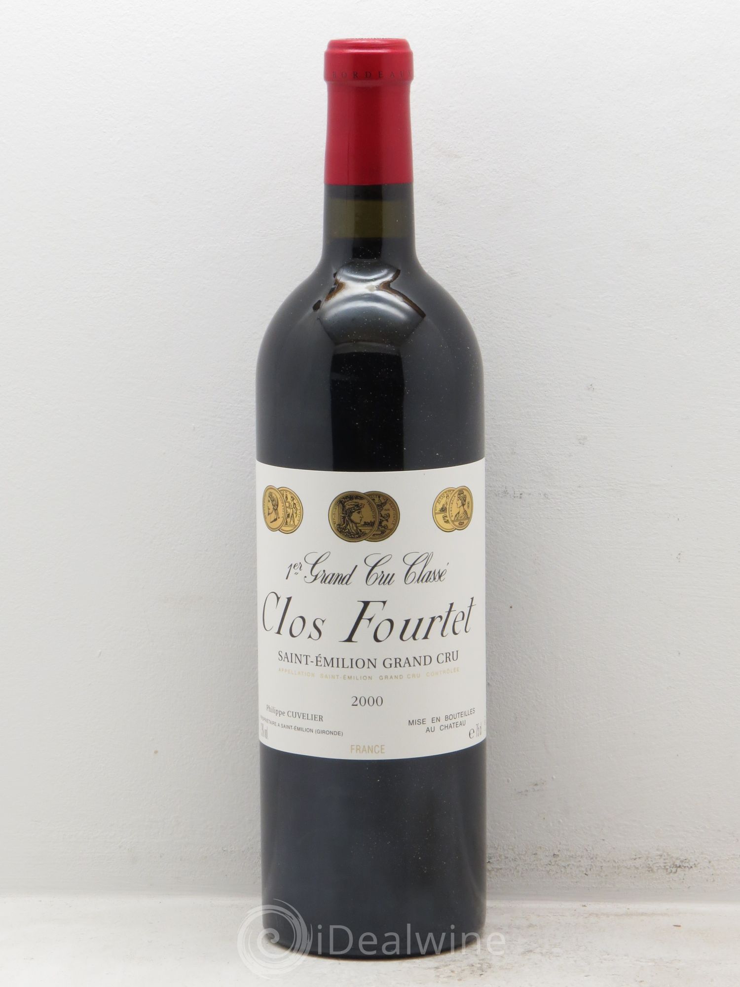 Clos Fourtet 1er Grand Cru Classé B 2000 - Lot de 12 bouteilles - 0