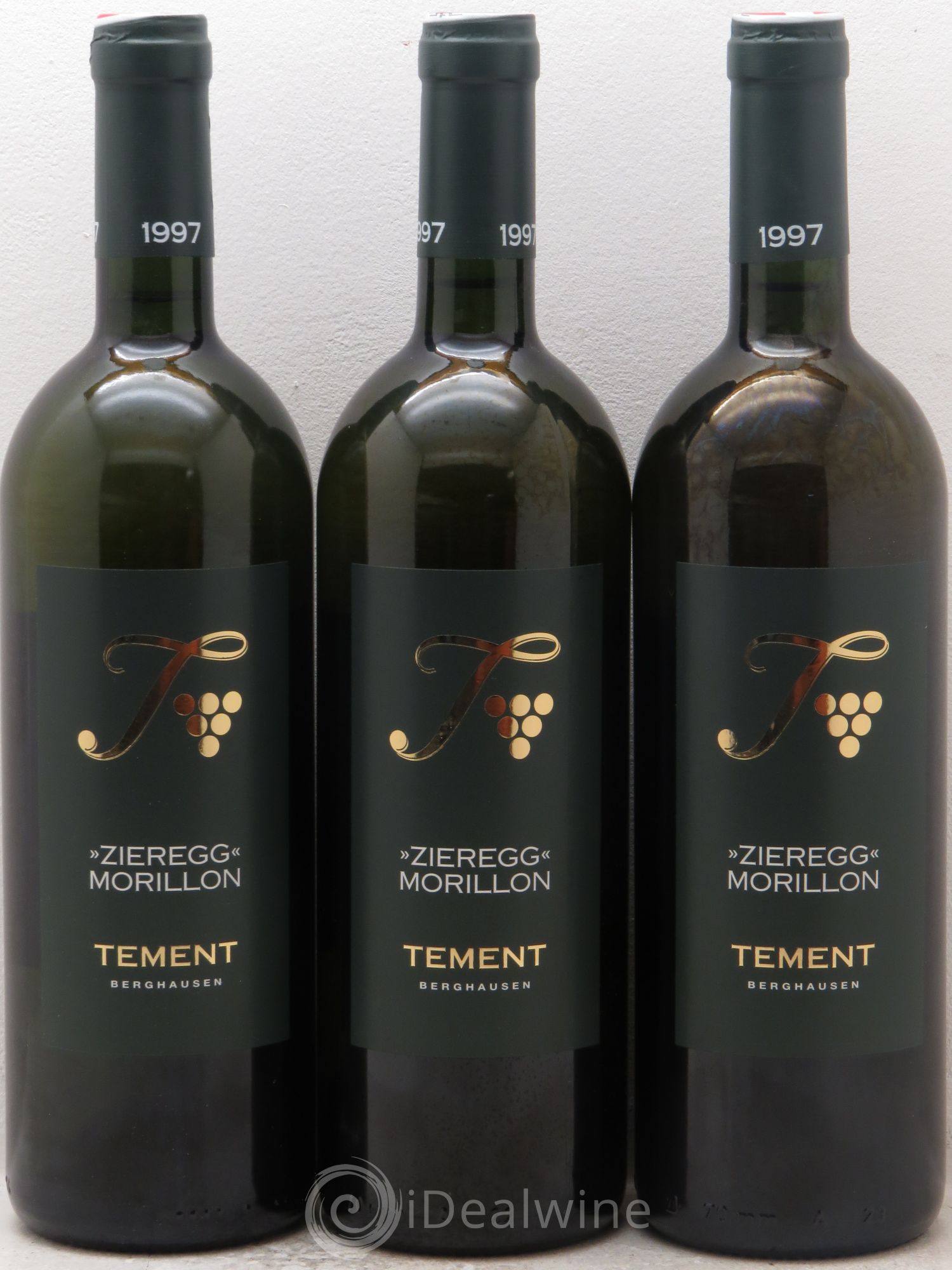 Autriche Zieregg Morillon Manfred Tement 1997 - Posten von 3 Flaschen - 0