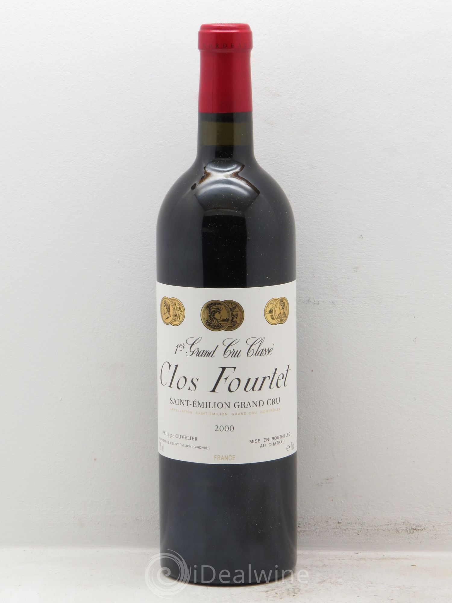 Clos Fourtet 1er Grand Cru Classé B 2000 - Lot de 12 bouteilles - 0