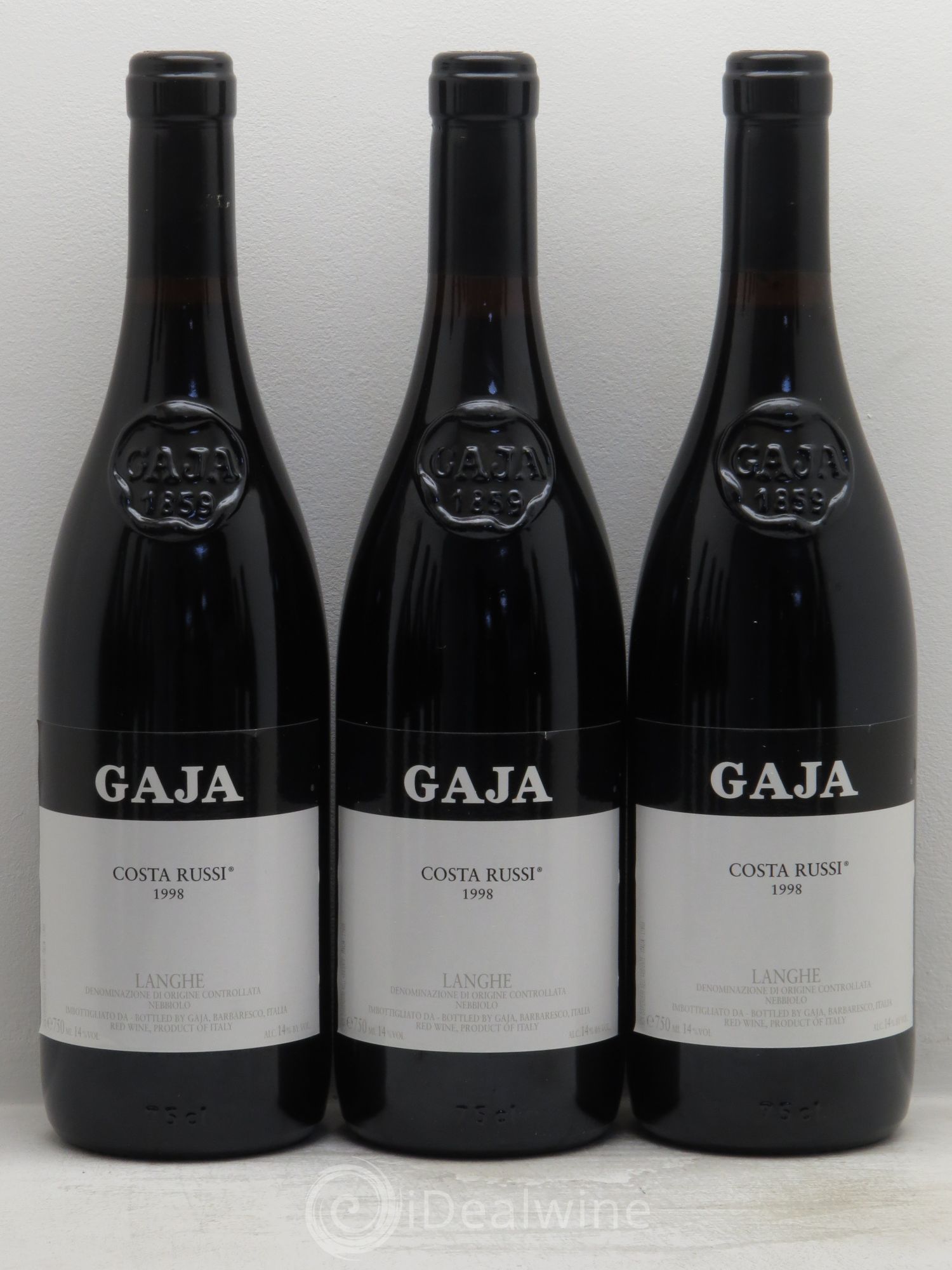 Barbaresco DOCG Costa Russi Angelo Gaja 1998 - Lot de 12 bouteilles - 2