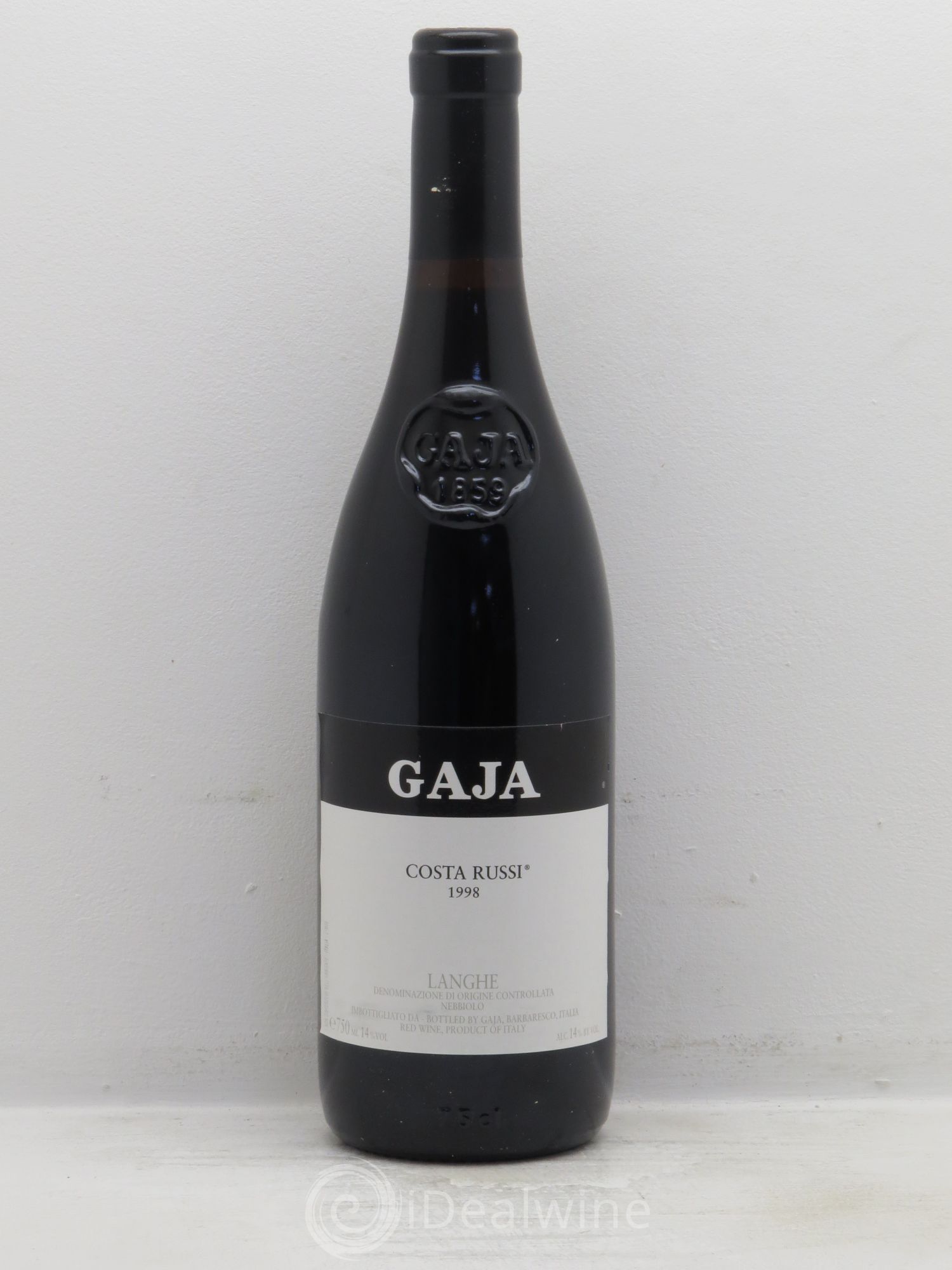 Barbaresco DOCG Costa Russi Angelo Gaja 1998 - Lot de 1 bouteille - 0