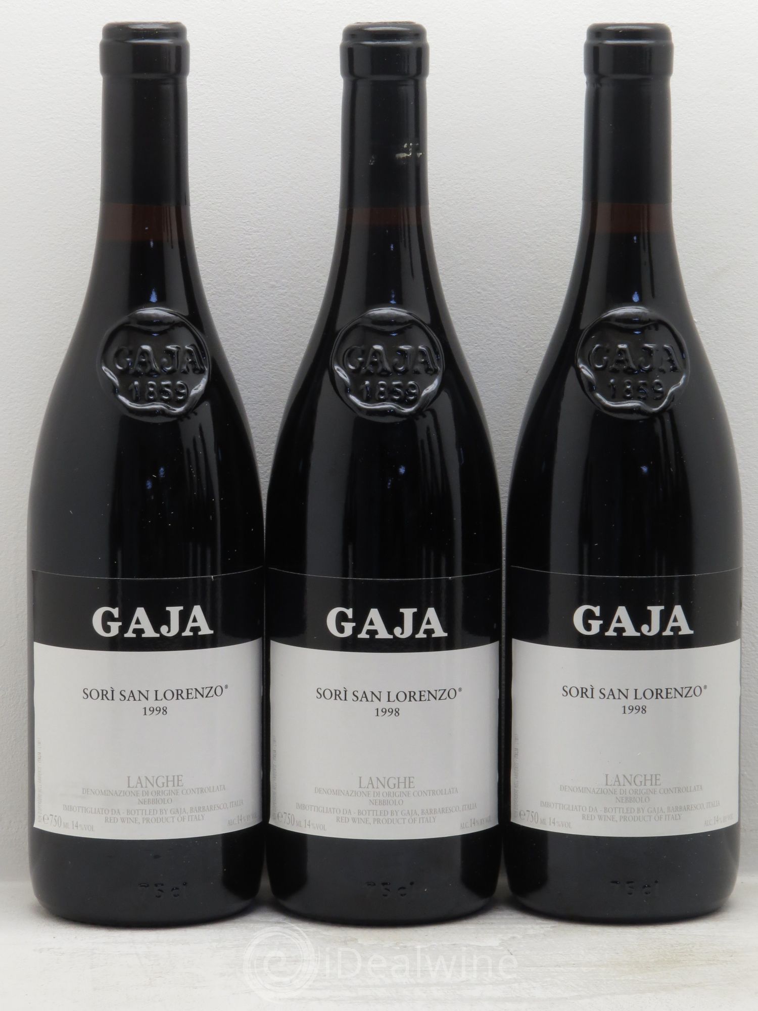 Barbaresco DOCG Angelo Gaja San Lorenzo 1998 - Lot de 12 bouteilles - 2