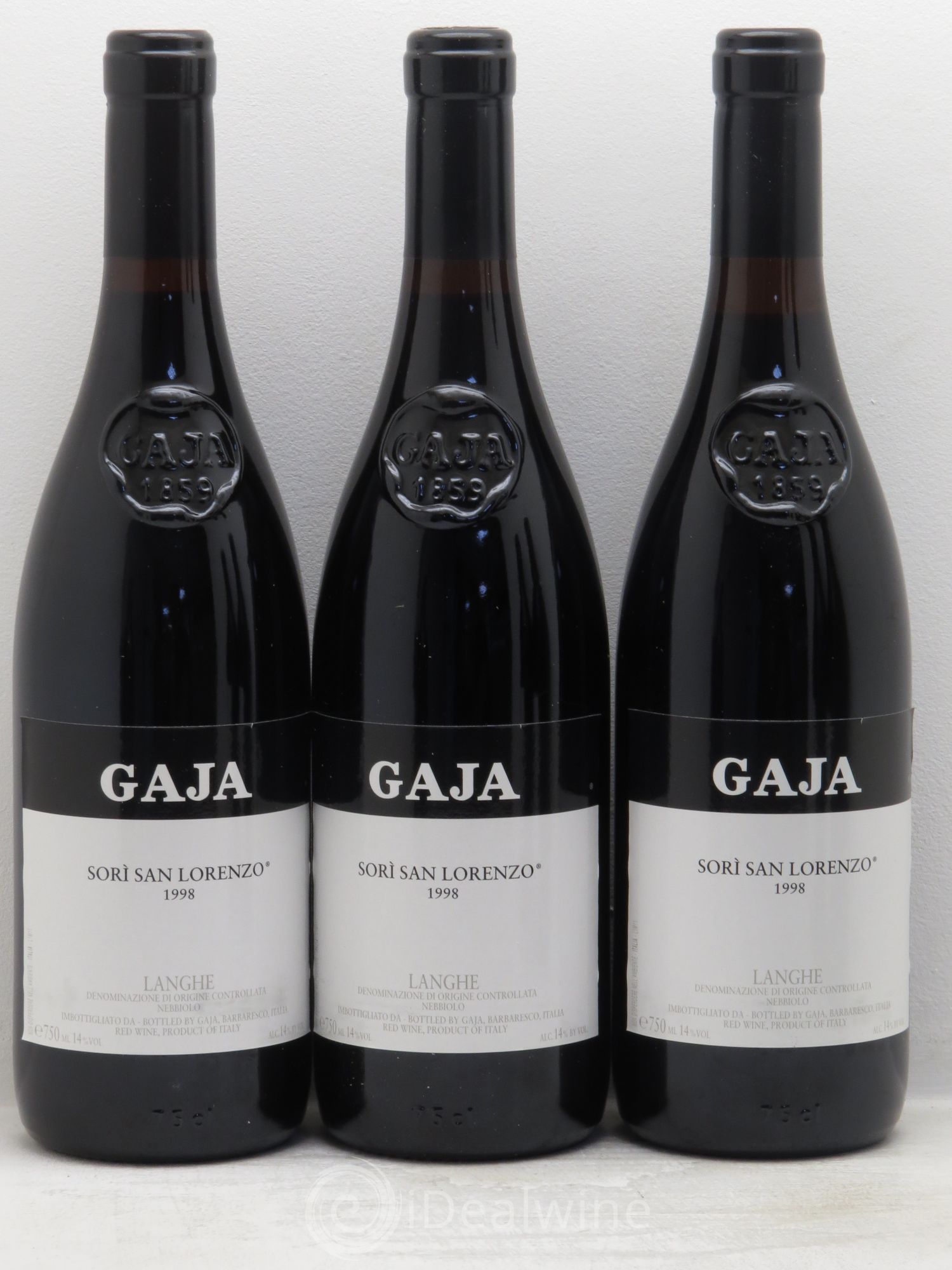 Barbaresco DOCG Angelo Gaja San Lorenzo 1998 - Lot de 12 bouteilles - 3