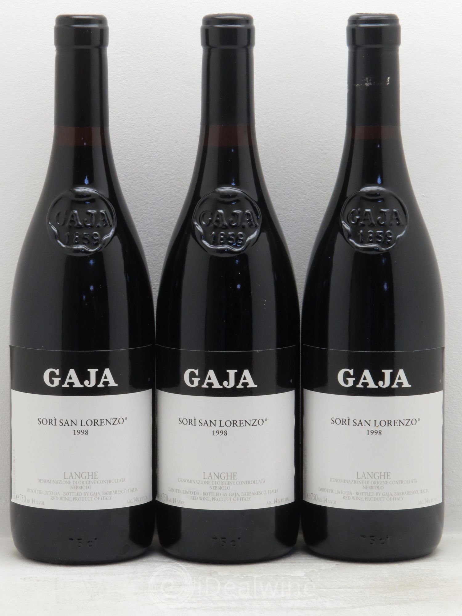 Barbaresco DOCG Angelo Gaja San Lorenzo 1998 - Lot de 12 bouteilles - 4