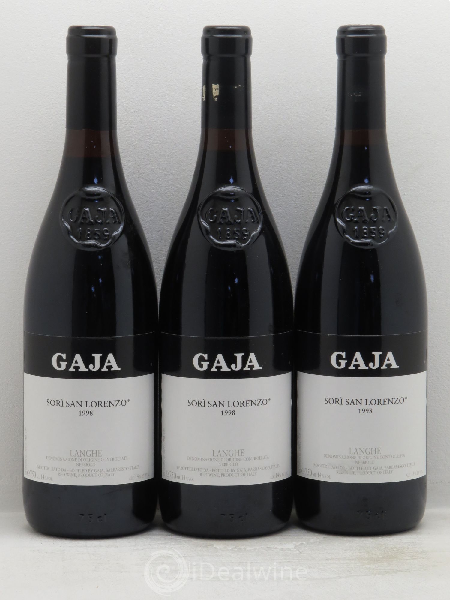 Barbaresco DOCG Angelo Gaja San Lorenzo 1998 - Lot de 6 bouteilles - 2