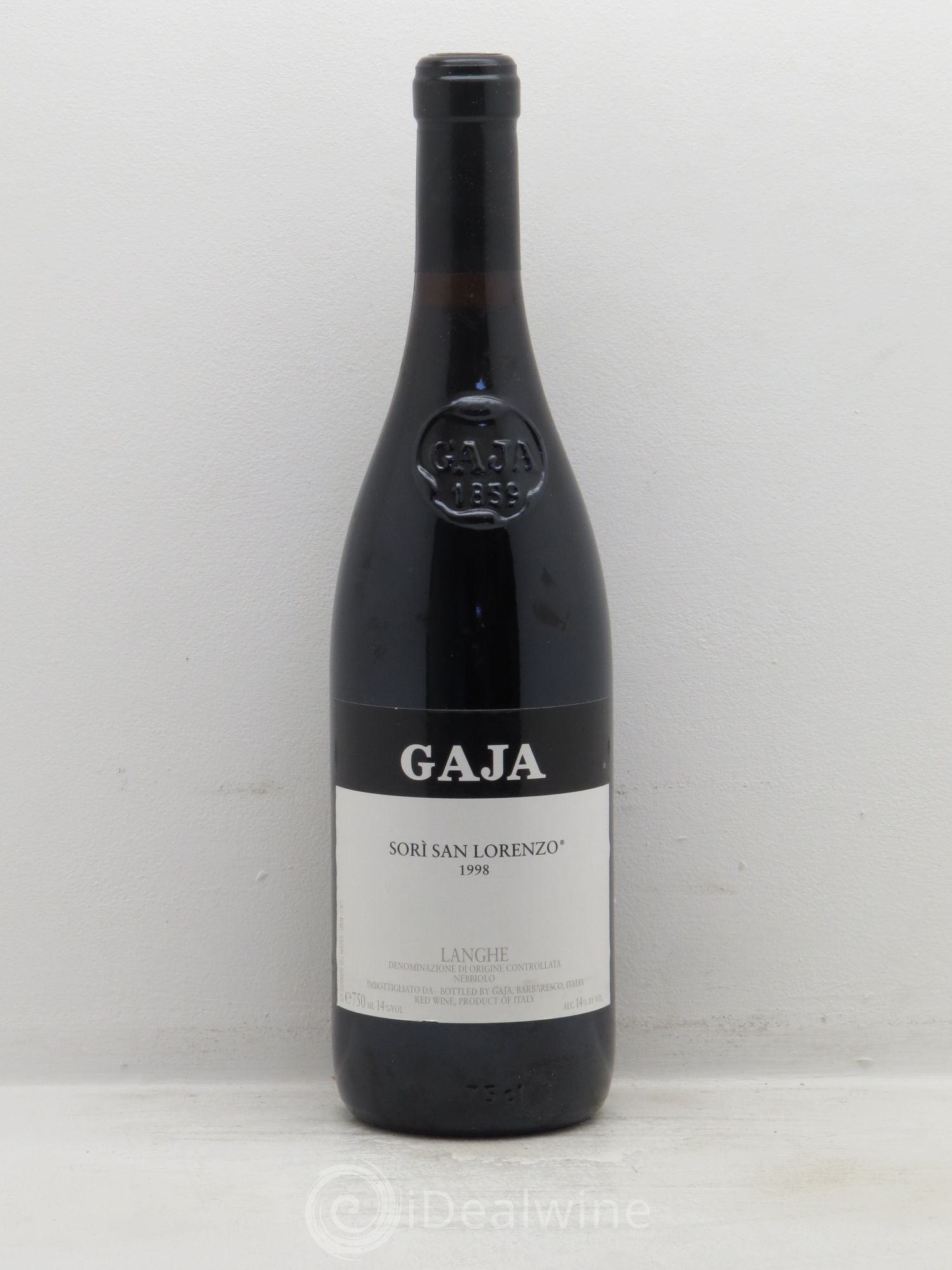 Barbaresco DOCG Angelo Gaja San Lorenzo 1998 - Posten von 1 Flasche - 0