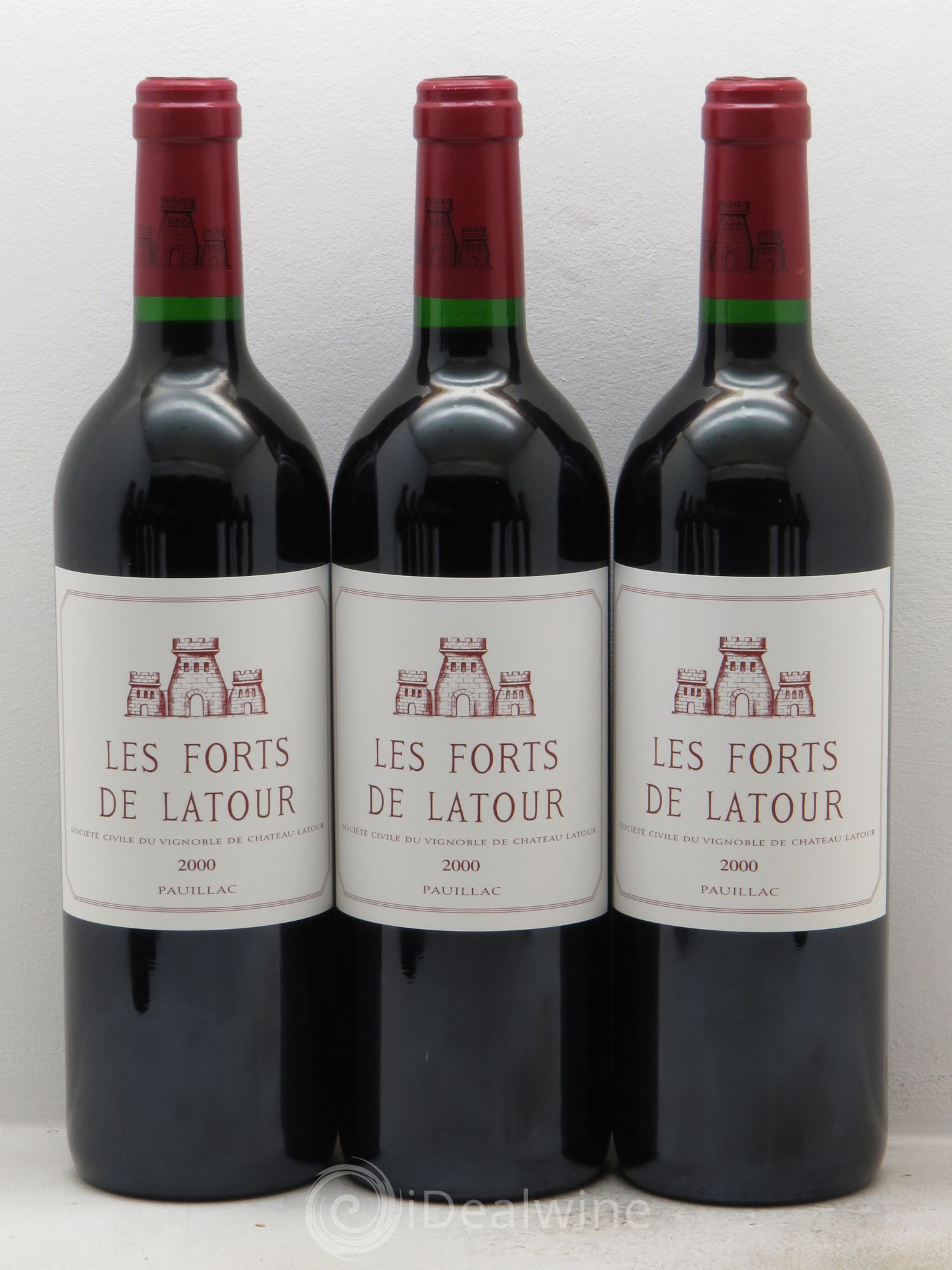 Les Forts de Latour Second Vin 2000 - Lot de 12 bouteilles - 1