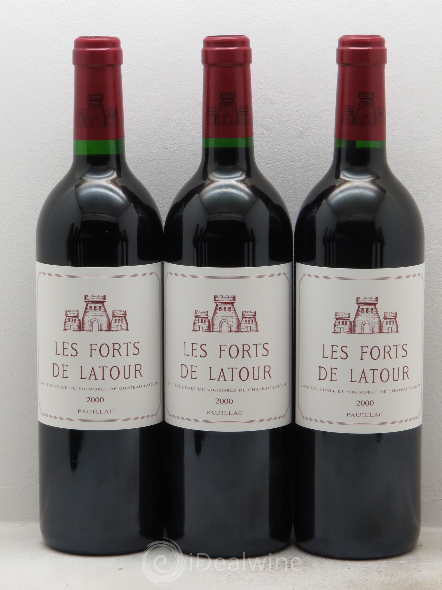 Les Forts de Latour Second Vin 2000 - Lot de 12 bouteilles - 2