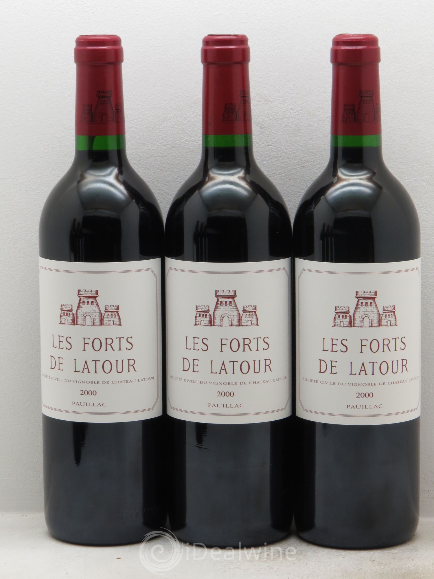 Les Forts de Latour Second Vin 2000 - Lot de 12 bouteilles - 3