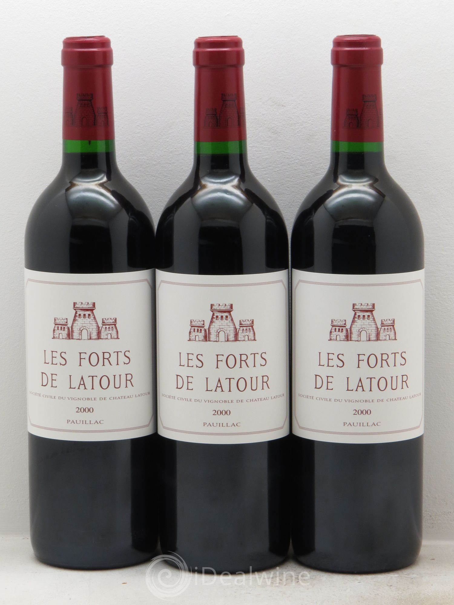 Les Forts de Latour Second Vin 2000 - Lot de 12 bouteilles - 4