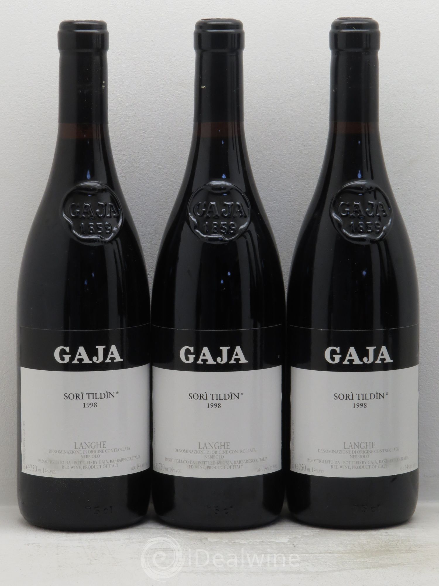 Langhe Sorì Tildìn Gaja 1998 - Lot de 12 bouteilles - 3