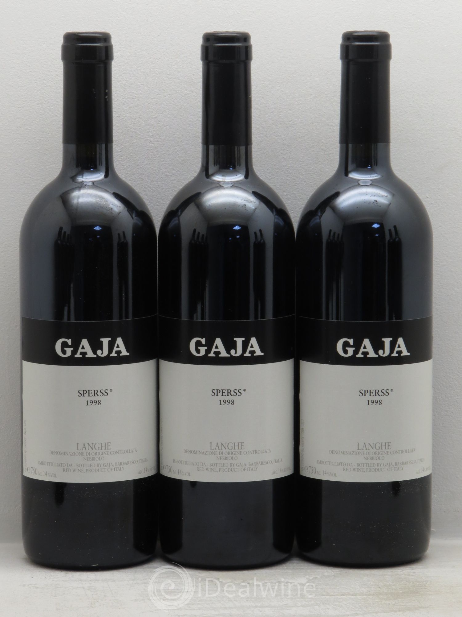 Barolo DOCG Sperss Angelo Gaja 1998 - Lot de 12 bouteilles - 2