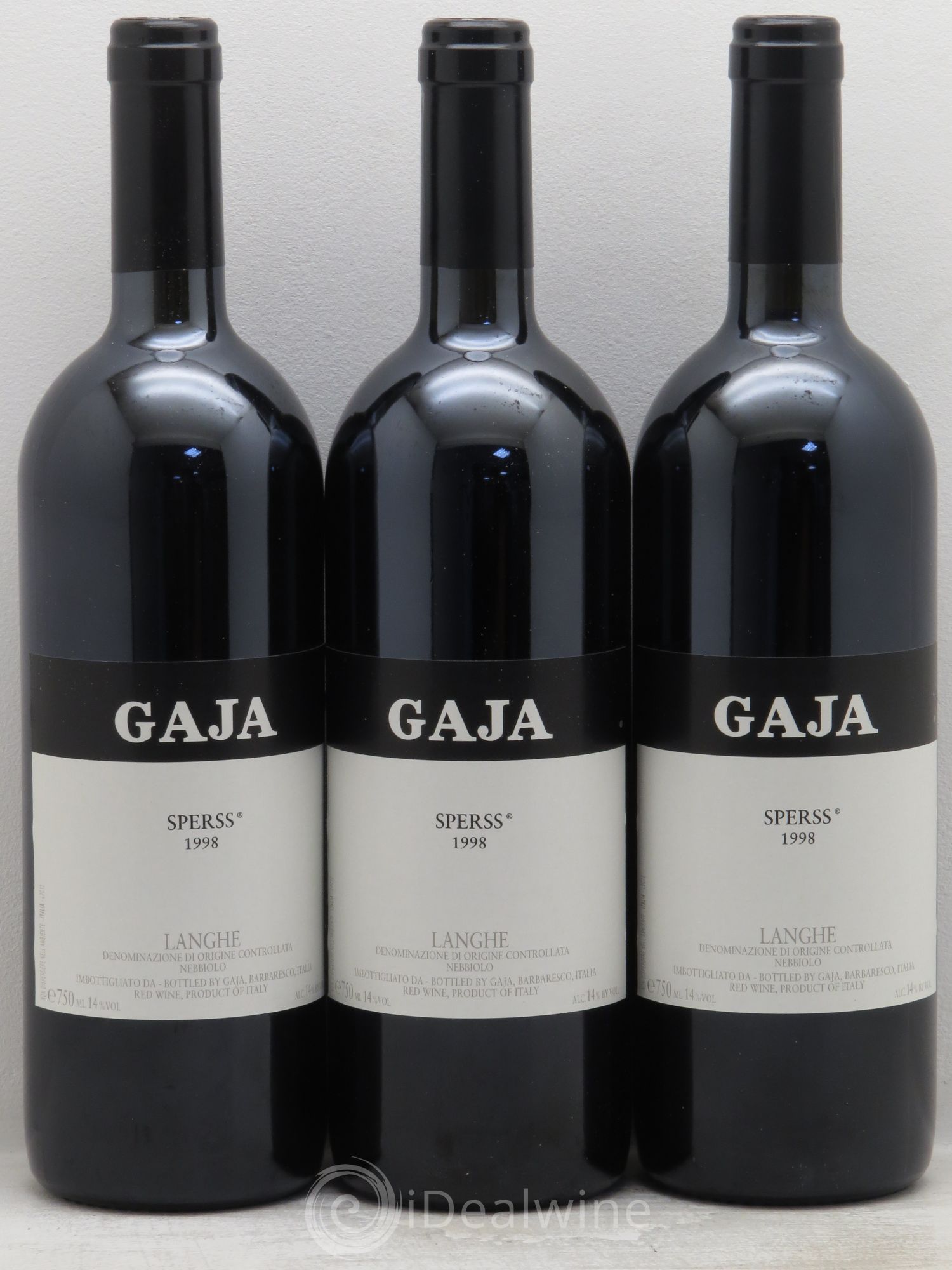 Barolo DOCG Sperss Angelo Gaja 1998 - Lot de 6 bouteilles - 2
