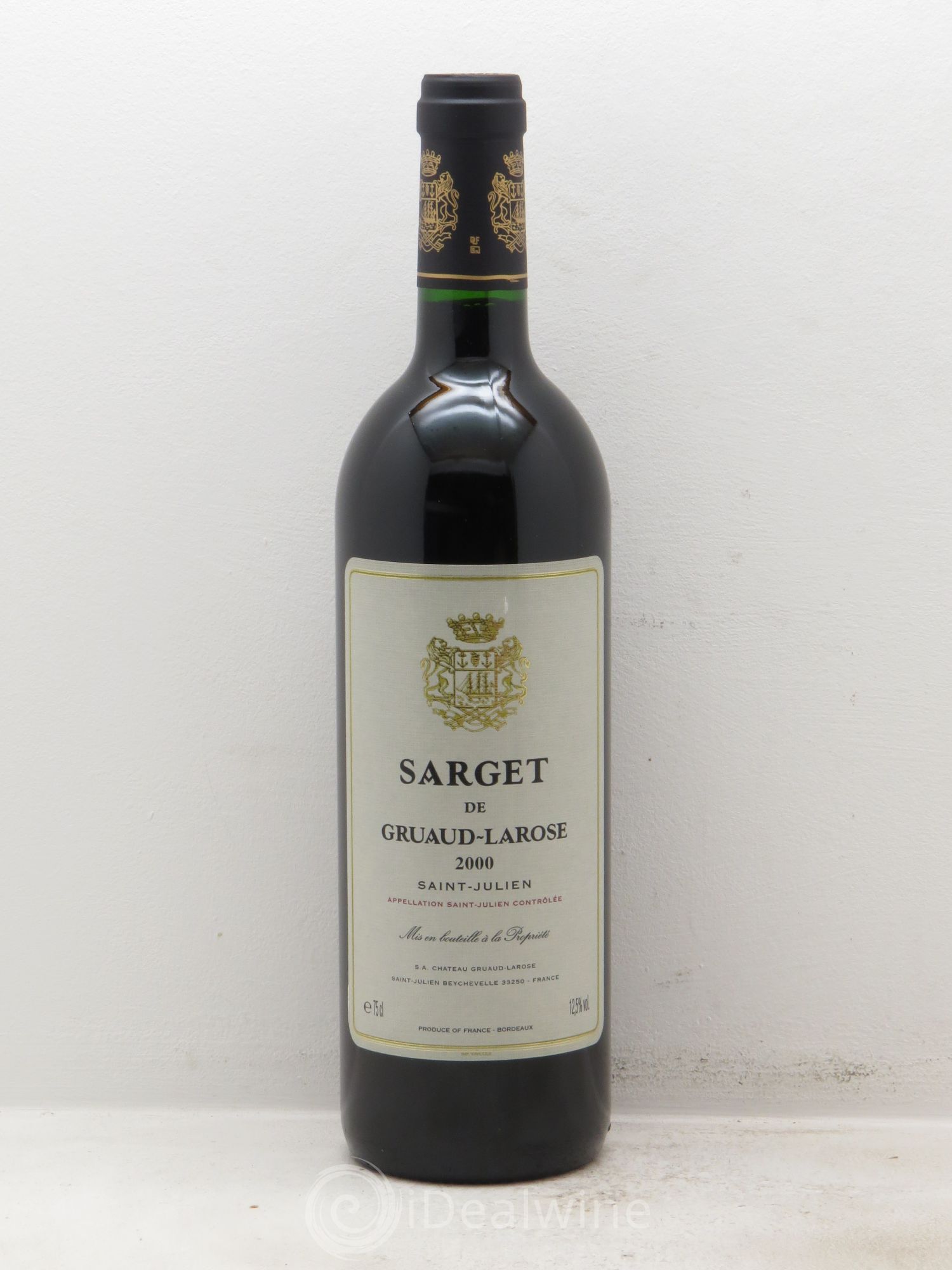 Sarget de Gruaud Larose Second Vin 2000 - Lot de 12 bouteilles - 0