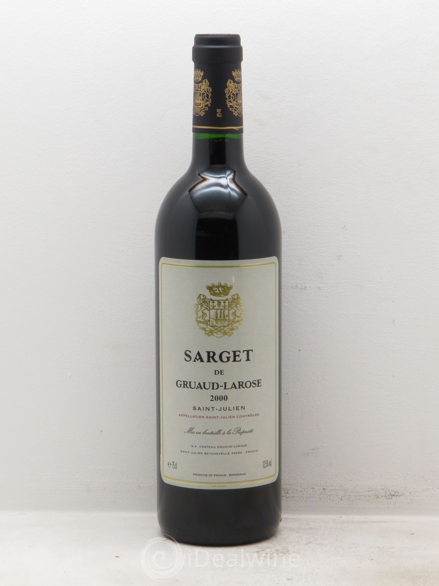 Sarget de Gruaud Larose Second Vin 2000 - Lot de 12 bouteilles - 0