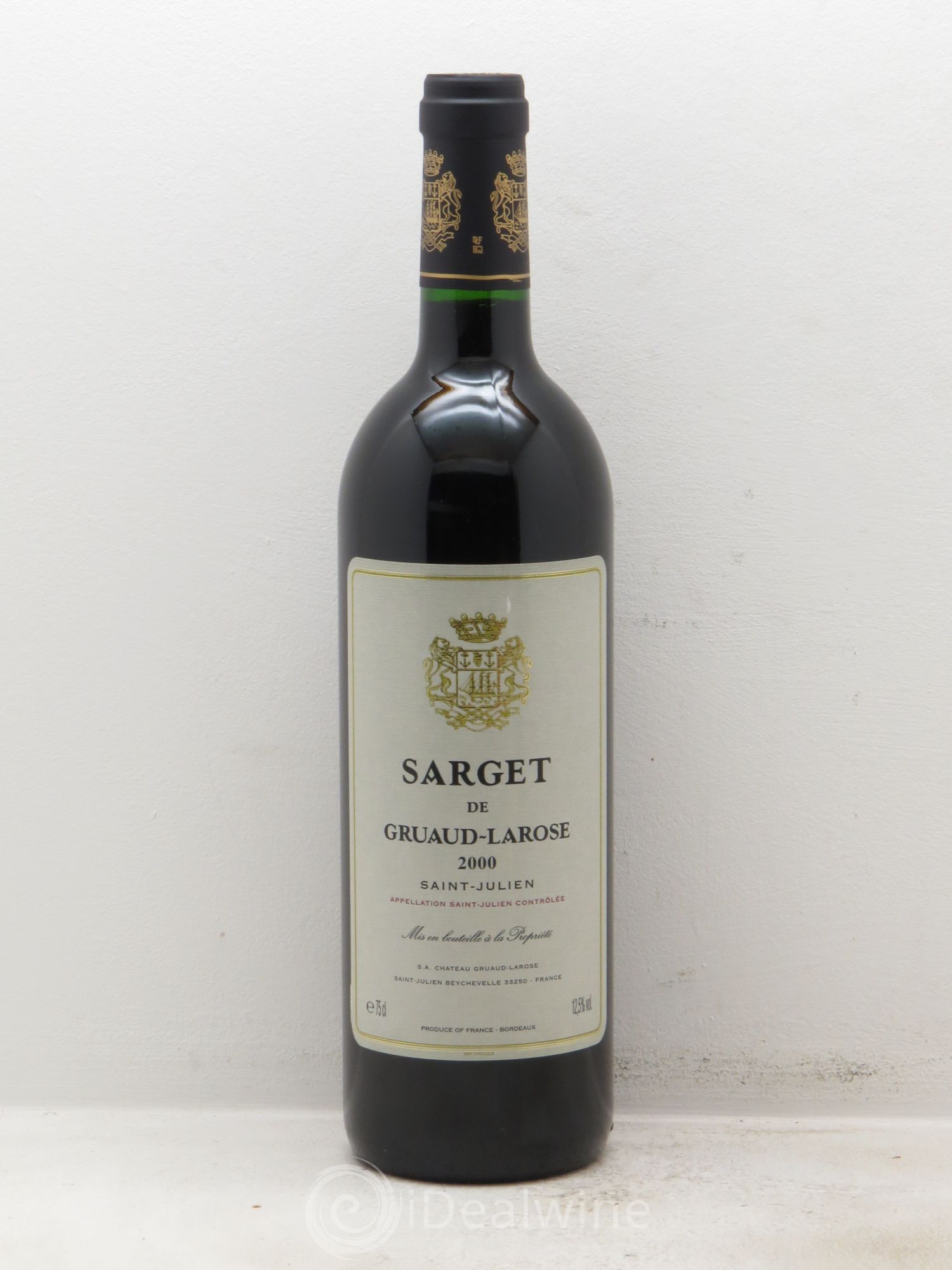 Sarget de Gruaud Larose Second Vin 2000 - Lot de 12 bouteilles - 0