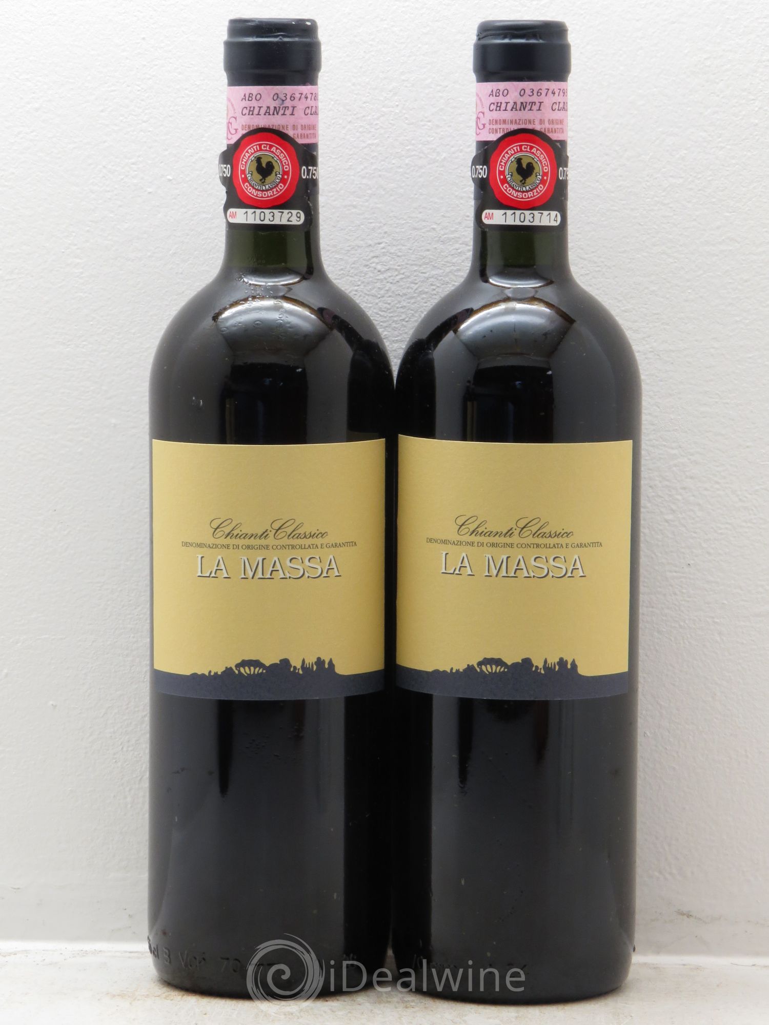 Chianti Classico DOCG La Massa 1998 - Lot de 2 bouteilles - 0