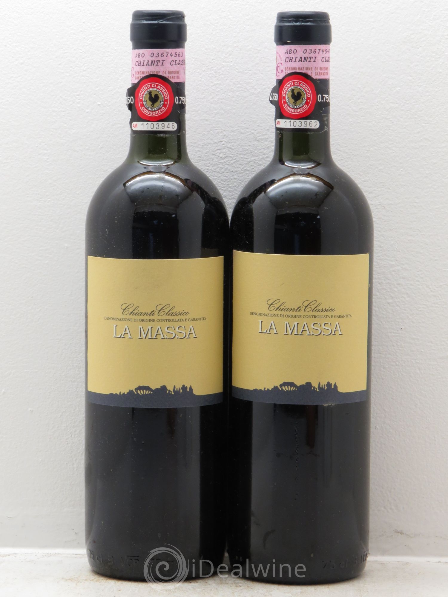 Chianti Classico DOCG La Massa 1998 - Lot de 2 bouteilles - 0