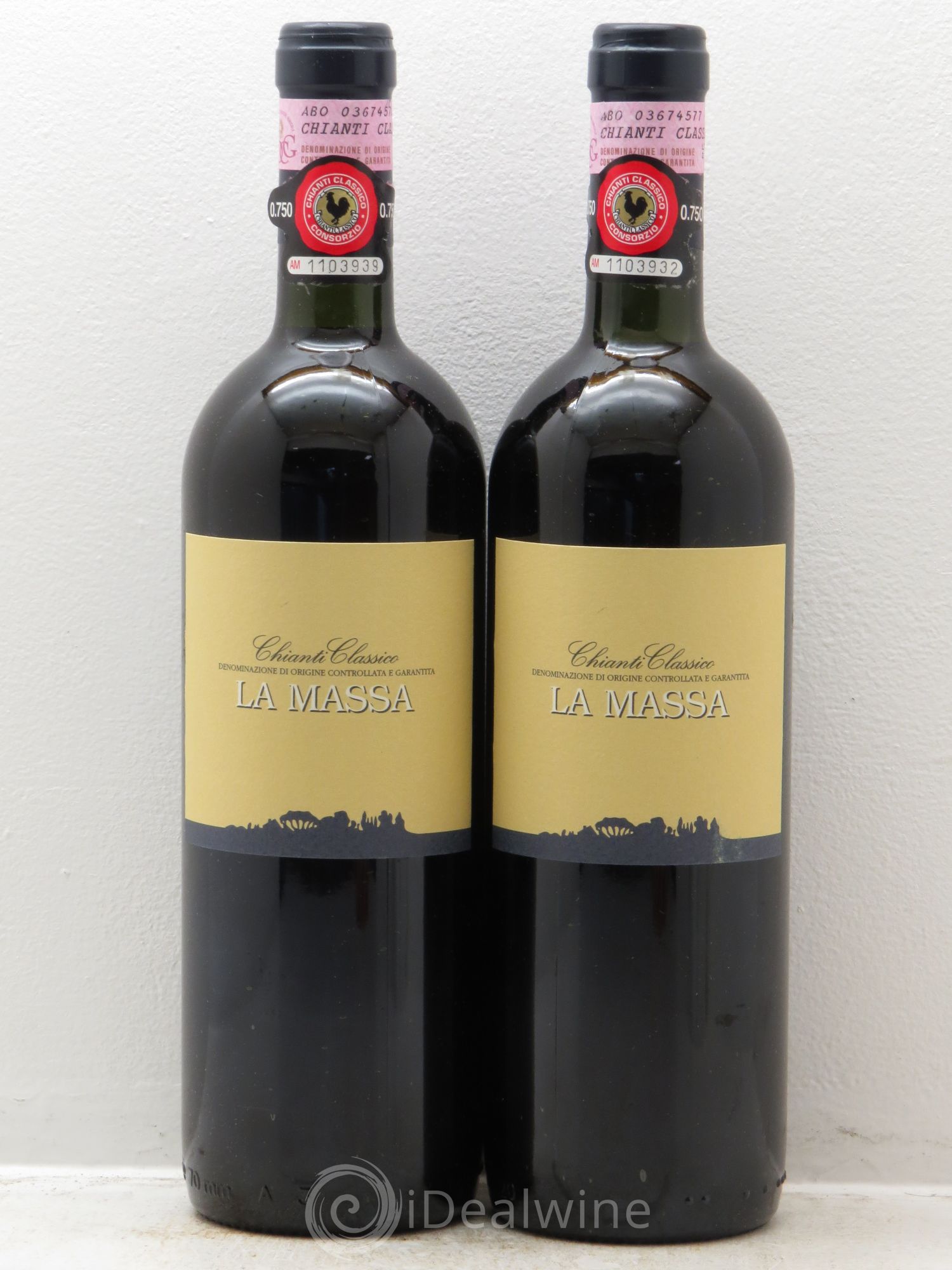 Chianti Classico DOCG La Massa 1998 - Lot de 2 bouteilles - 0