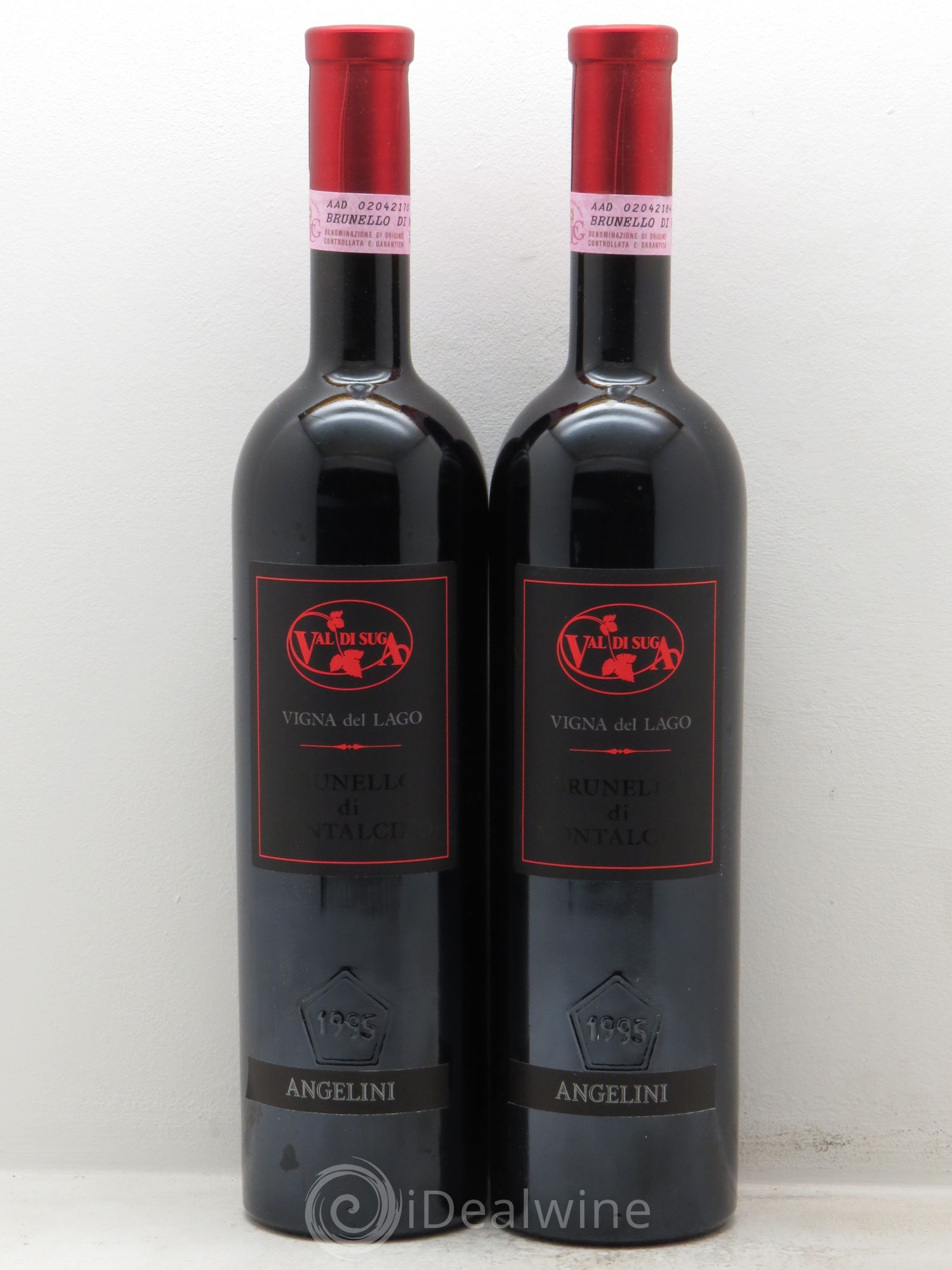 Brunello di Montalcino "Vigna del Lago" Tementini Val di Suga 1995 - Posten von 2 Flaschen - 0