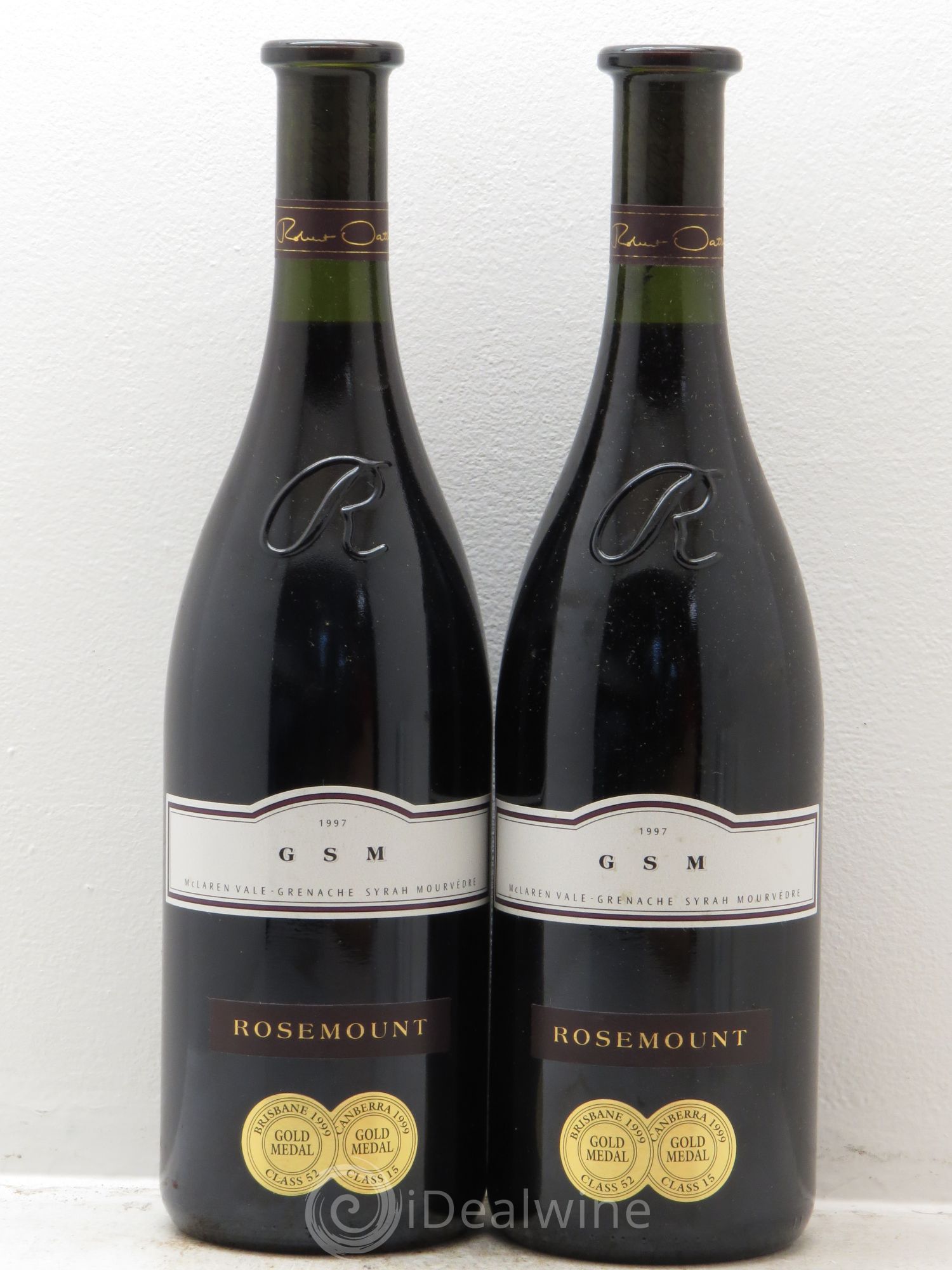 Australie Cuvée GSM (Grenache,Syrah, Mourvèdre) Rosemount Estate 1997 - Posten von 2 Flaschen - 0
