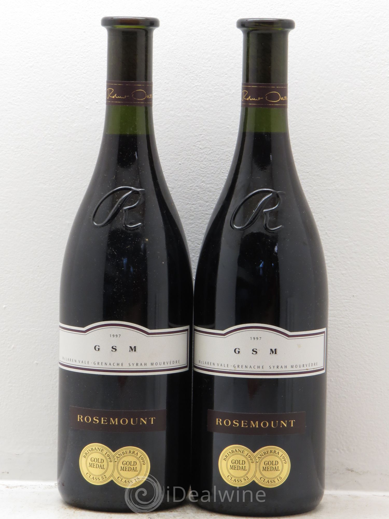 Australie Cuvée GSM (Grenache,Syrah, Mourvèdre) Rosemount Estate 1997 - Posten von 2 Flaschen - 0