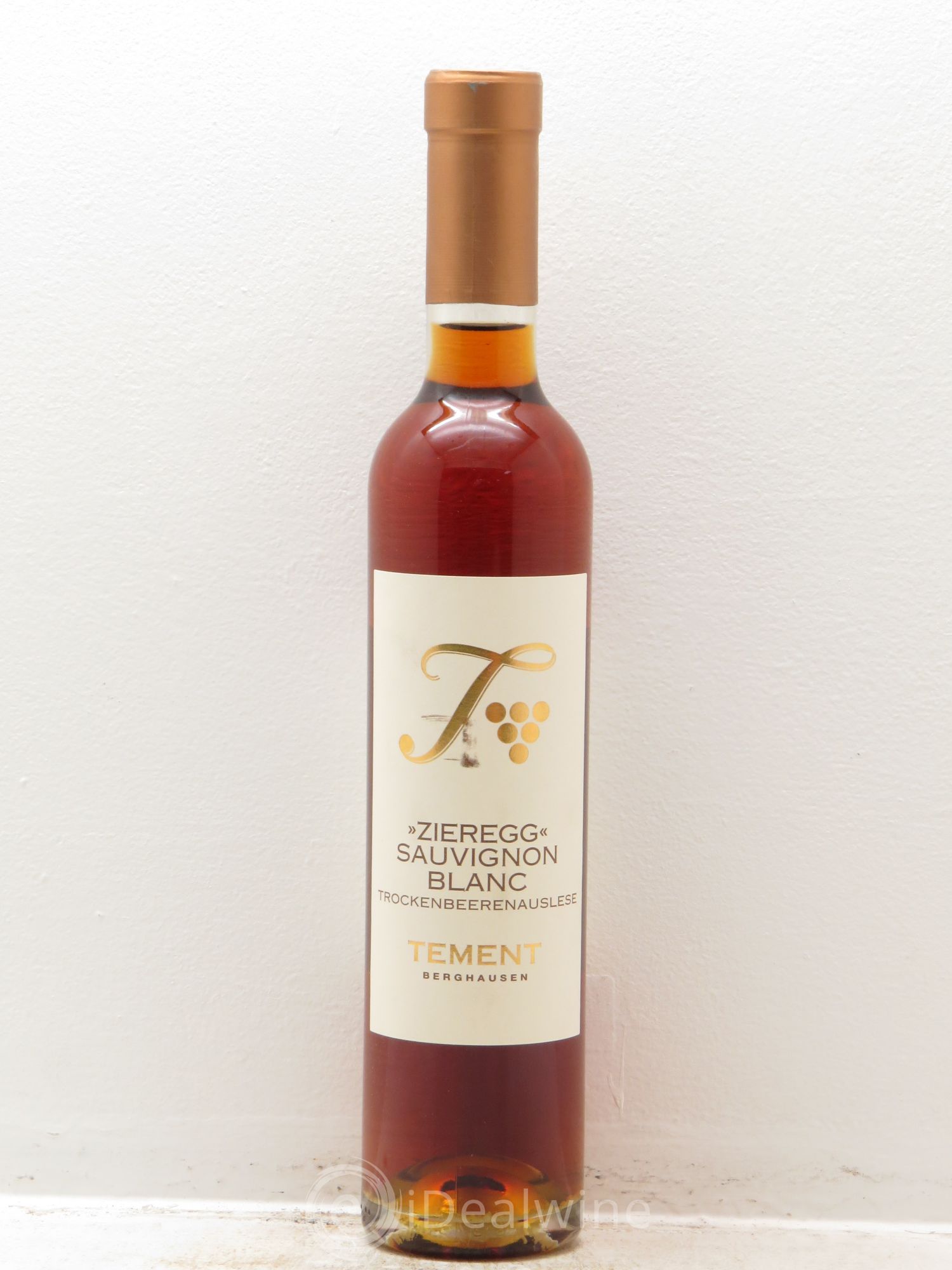 Autriche Sauvignon Trockenbeerenauslese Manfred Tement Zieregg 1998 - Posten von 1 Demi-Flasche - 0