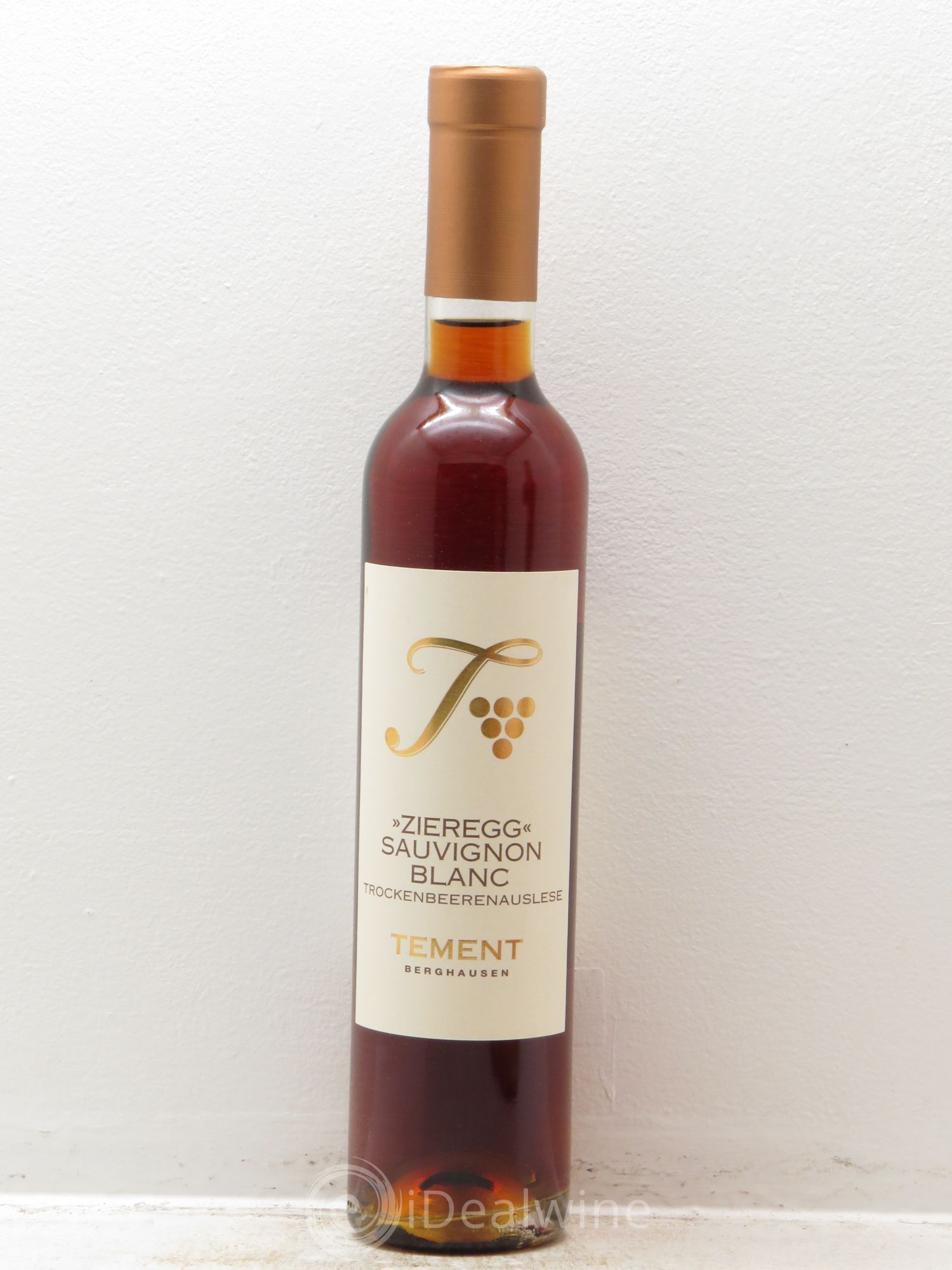Autriche Sauvignon Trockenbeerenauslese Manfred Tement Zieregg 1998 - Posten von 1 Demi-Flasche - 0
