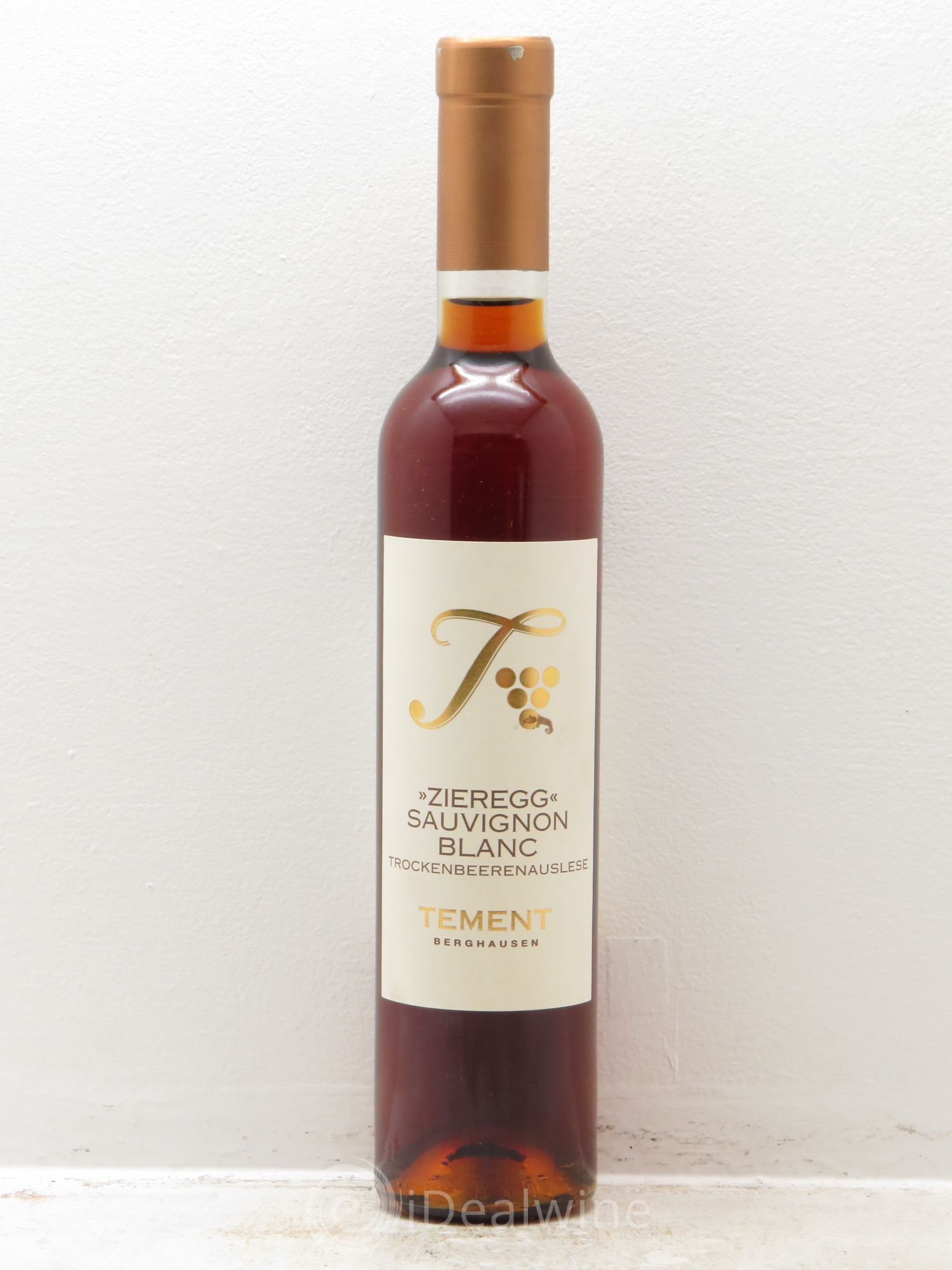 Autriche Sauvignon Trockenbeerenauslese Manfred Tement Zieregg 1998 - Posten von 1 Demi-Flasche - 0