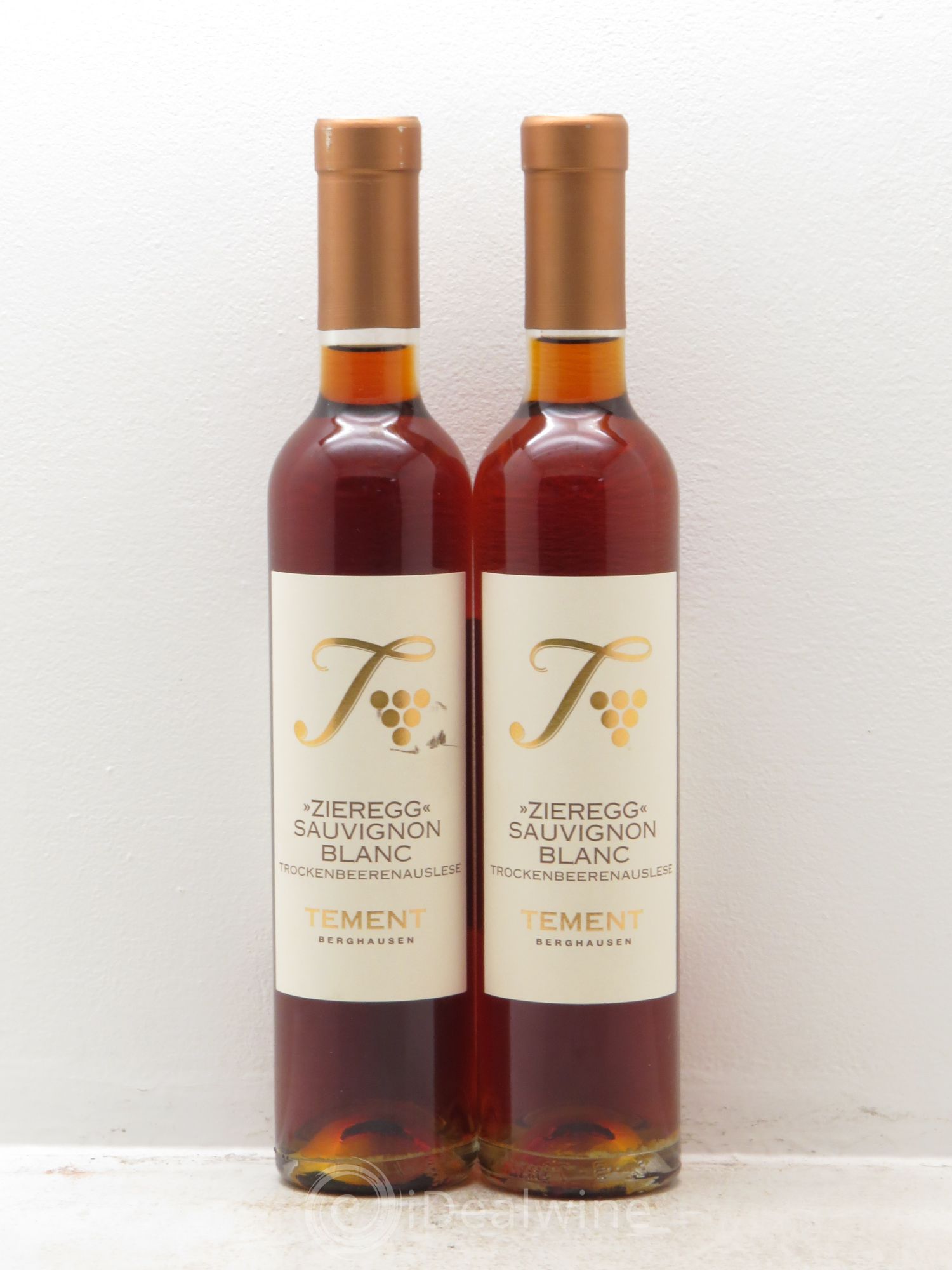 Autriche Sauvignon Trockenbeerenauslese Manfred Tement 1998 - Posten von 2 Demi-Flaschen - 0