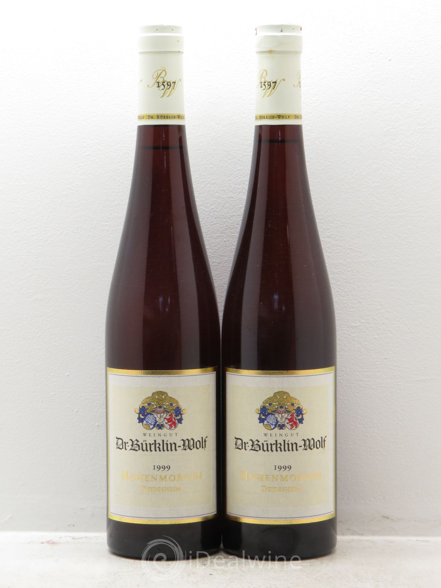 Riesling Hohenmorgen Diedesheim Grand Cru Burklin Wolf Spatlese 1999 - Posten von 2 Flaschen - 0