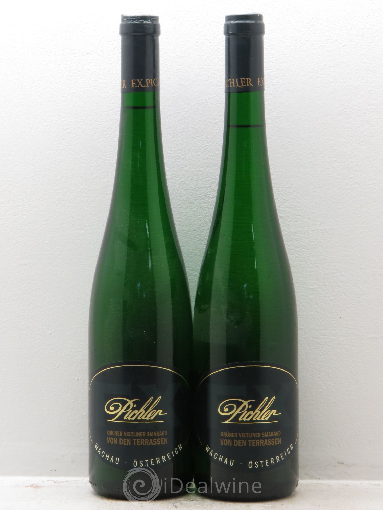 Autriche Grüner Veltliner Terrassen Smaragd F.X. Pichler 1999 - Posten von 2 Flaschen - 0