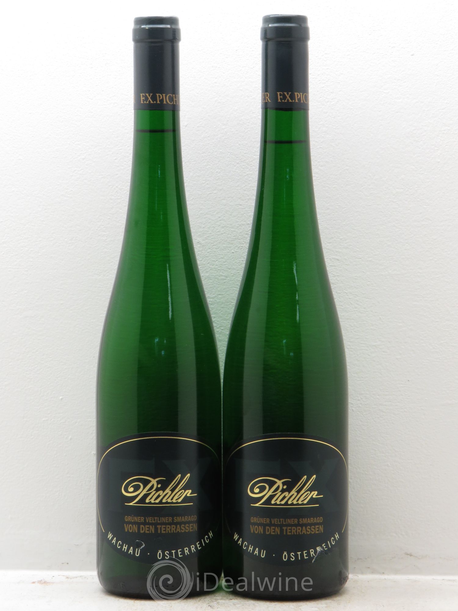 Autriche Grüner Veltliner Terrassen Smaragd F.X. Pichler 1999 - Posten von 2 Flaschen - 0