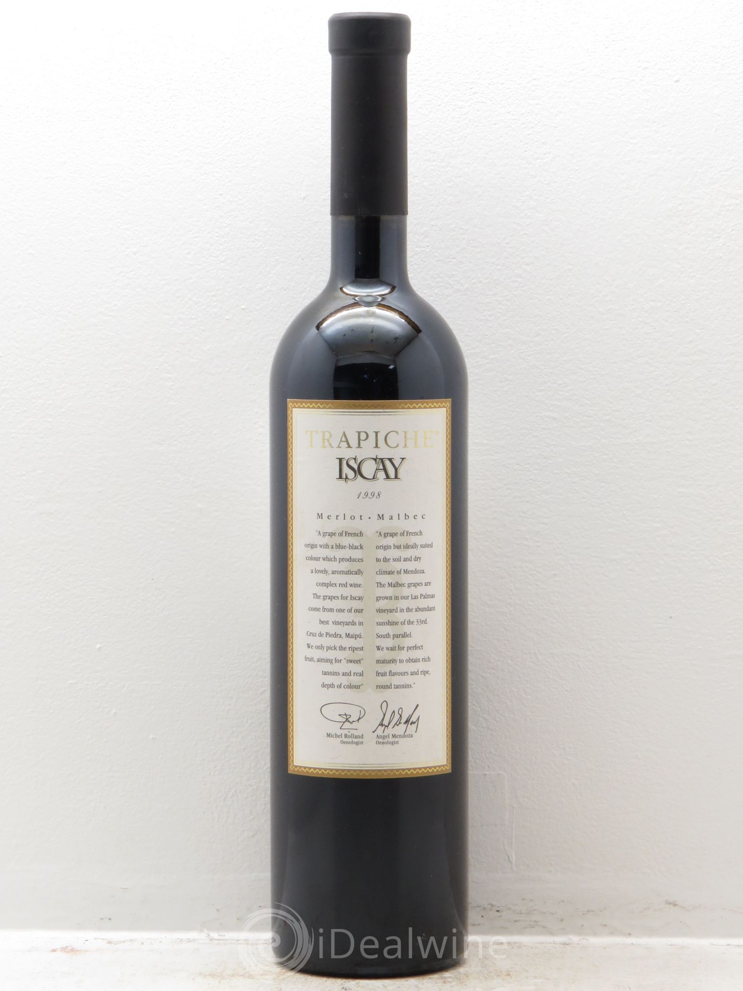Mendoza Merlot Malbec Iscay Trapiche 1996 - Posten von 1 Flasche - 0