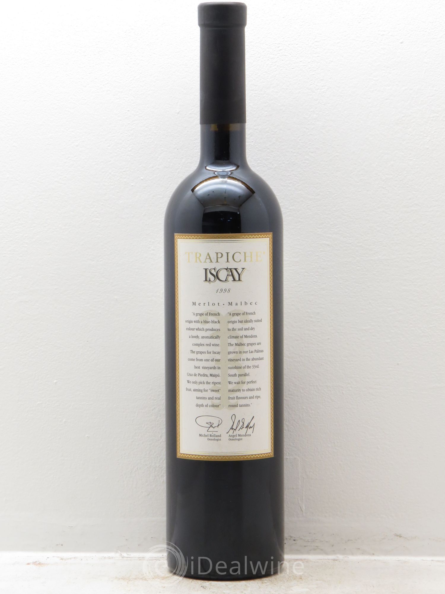 Mendoza Merlot Malbec Iscay Trapiche 1996 - Posten von 1 Flasche - 0