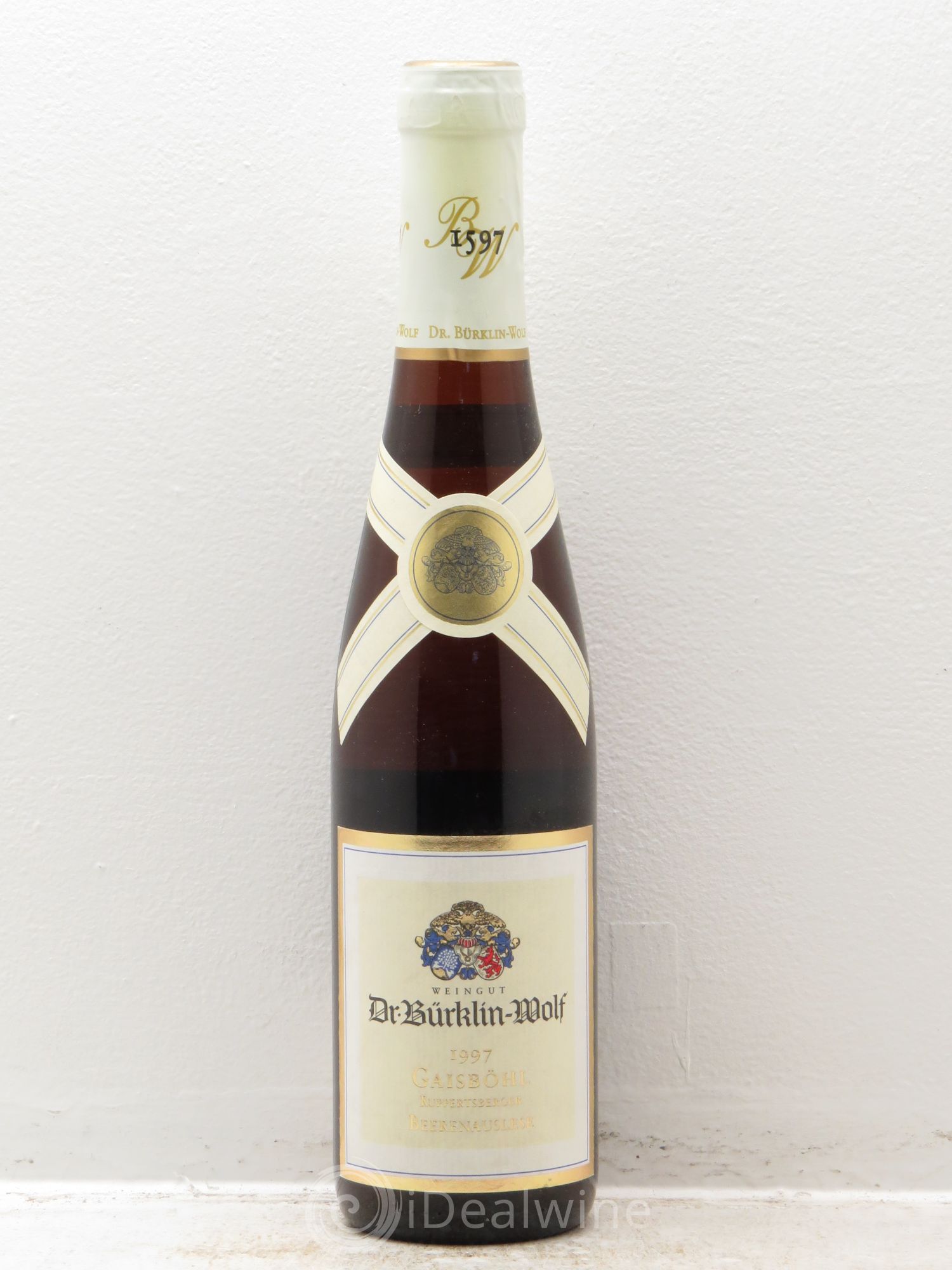 Riesling Gaisbol Beerenauslese Burkiln Wolf 1997 - Posten von 1 Demi-Flasche - 0