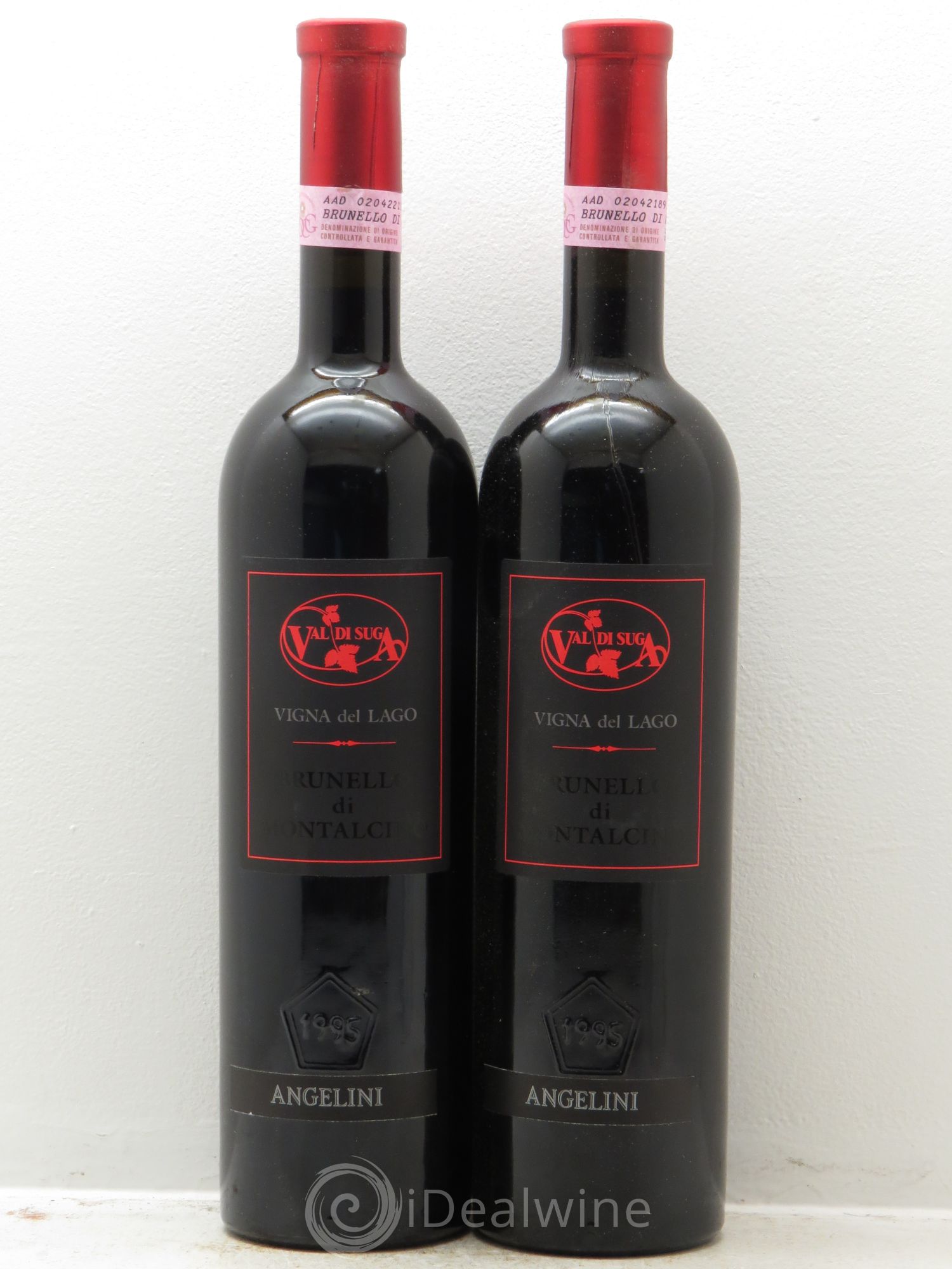 Brunello di Montalcino "Vigna del Lago" Tementini Val di Suga 1995 - Posten von 2 Flaschen - 0