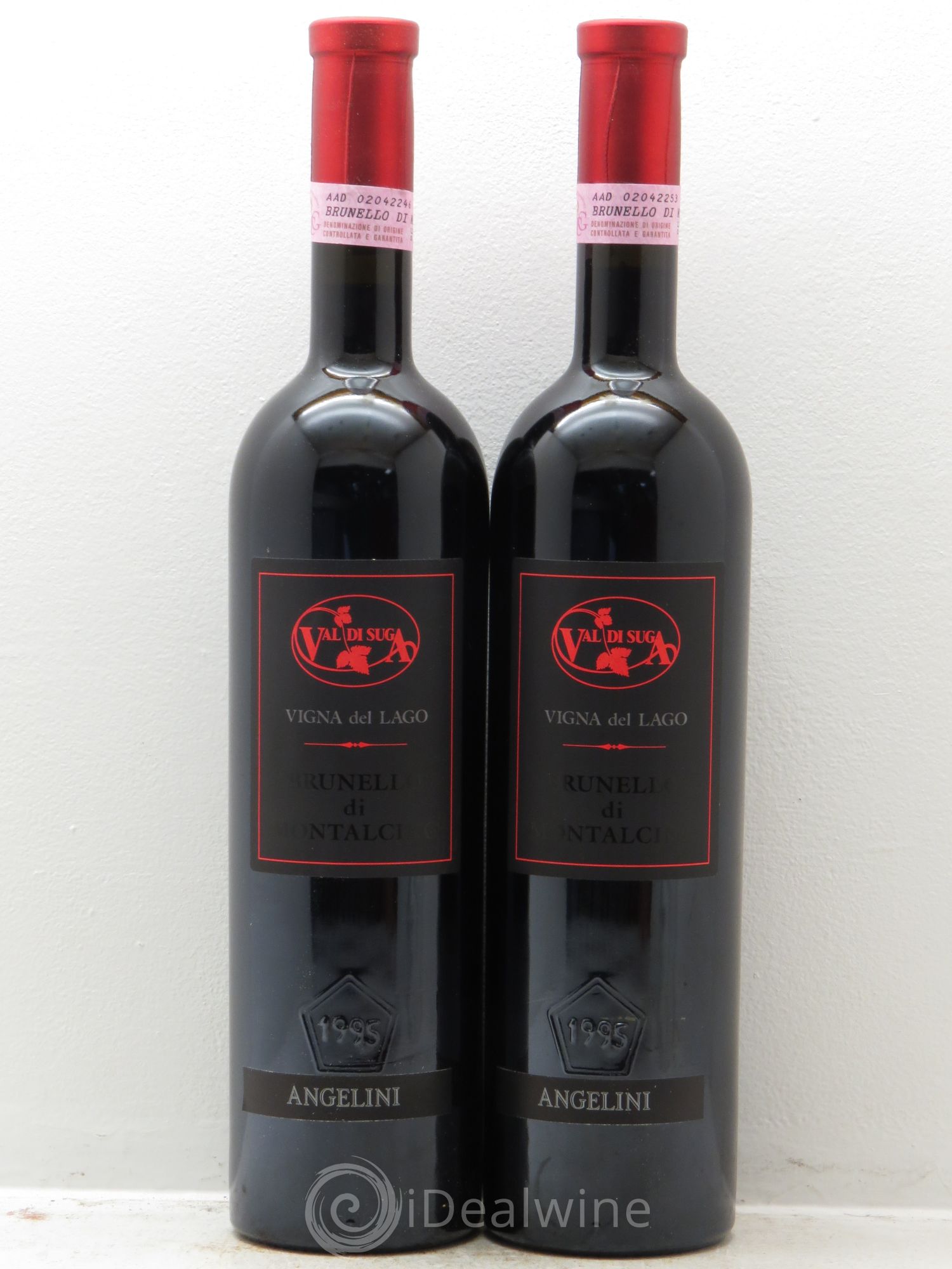 Brunello di Montalcino "Vigna del Lago" Tementini Val di Suga 1995 - Posten von 2 Flaschen - 0