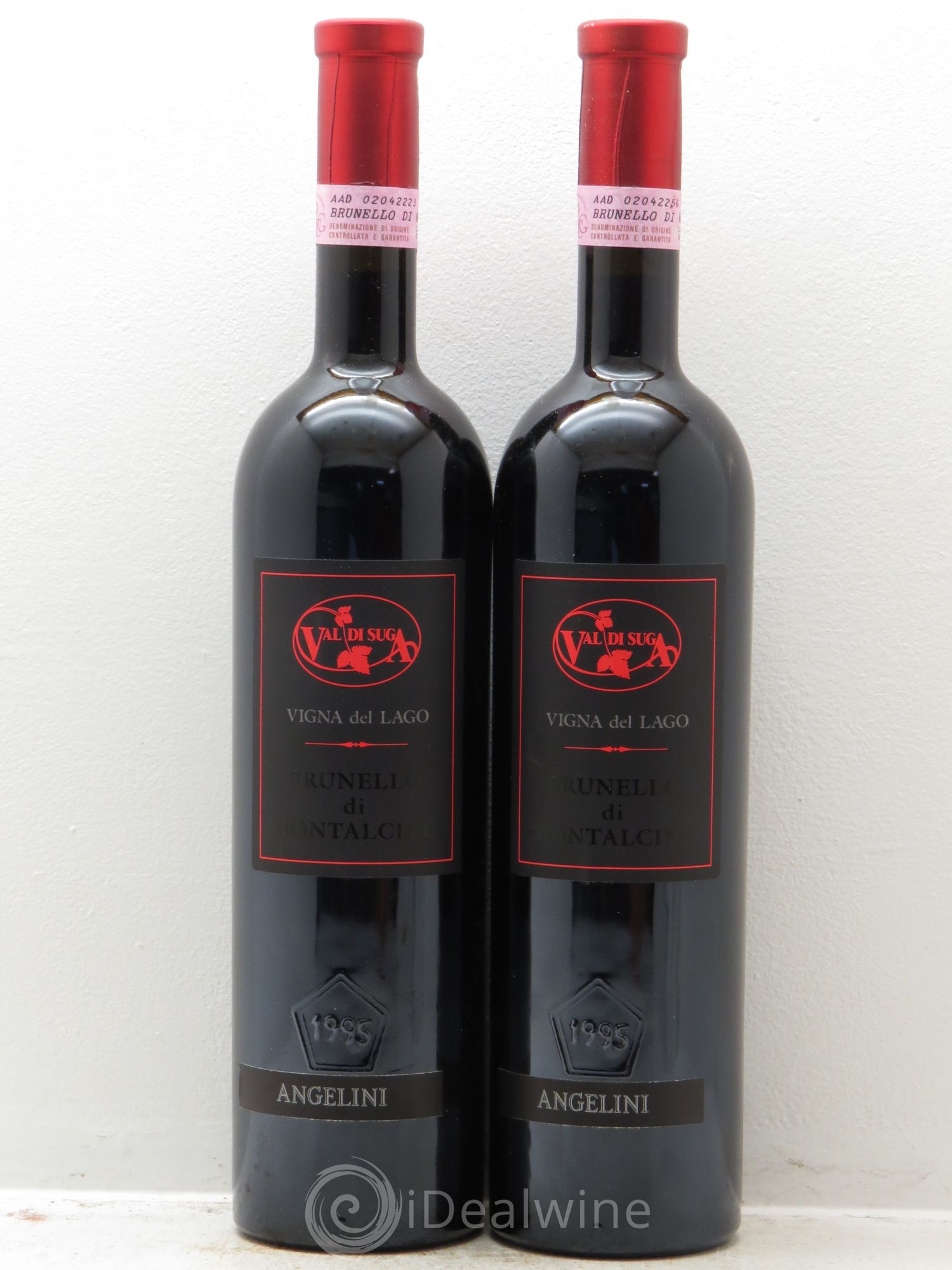 Brunello di Montalcino "Vigna del Lago" Tementini Val di Suga 1995 - Posten von 2 Flaschen - 0