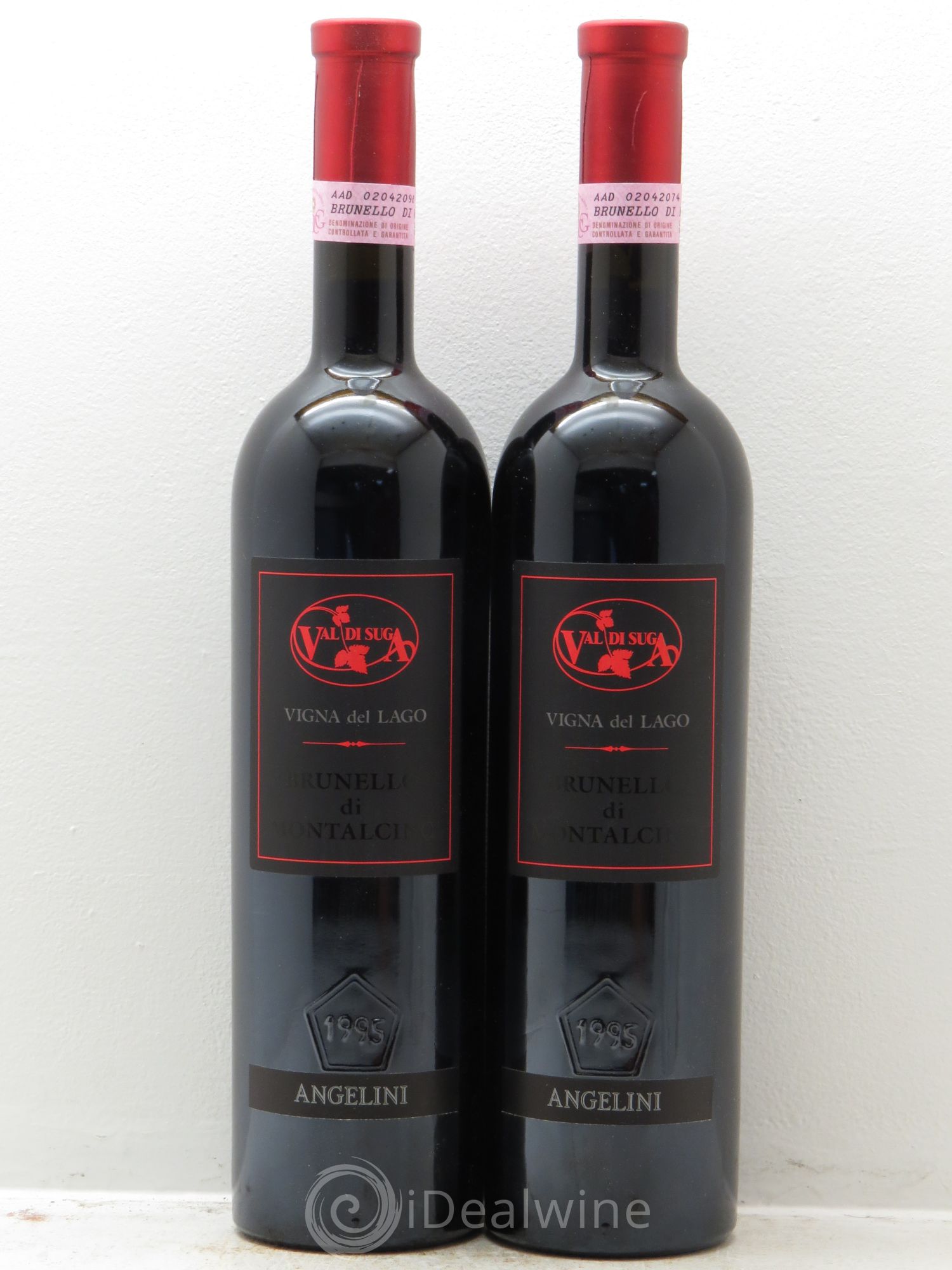 Brunello di Montalcino "Vigna del Lago" Tementini Val di Suga 1995 - Posten von 2 Flaschen - 0