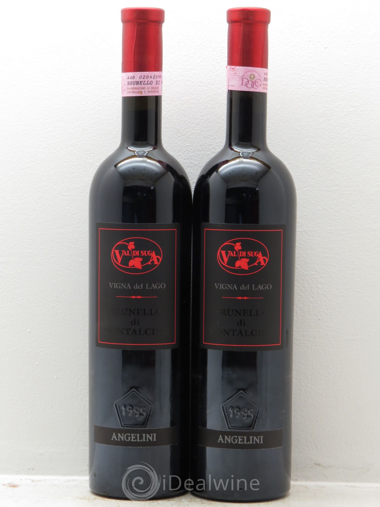 Brunello di Montalcino "Vigna del Lago" Tementini Val di Suga 1995 - Posten von 2 Flaschen - 0