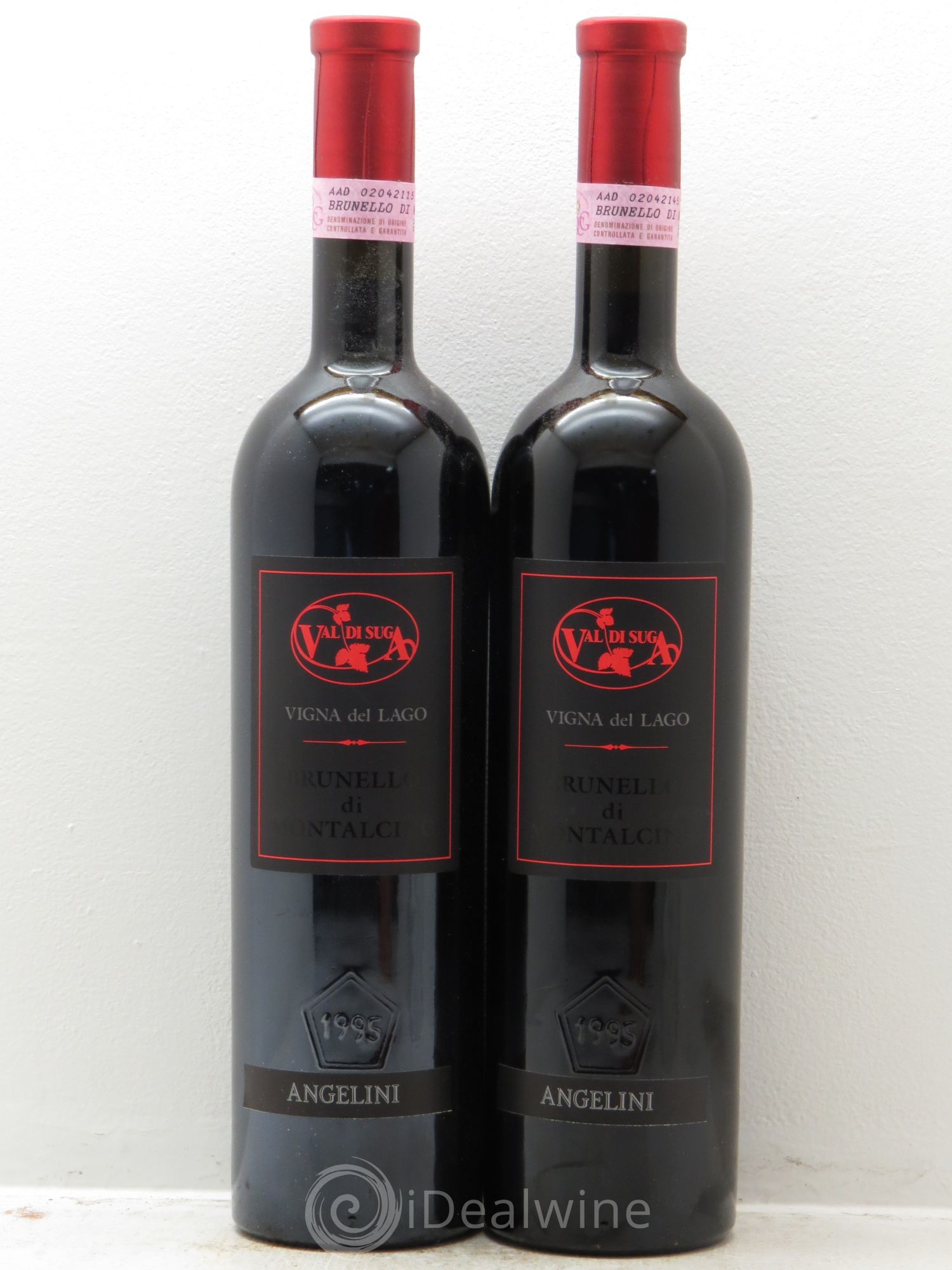 Brunello di Montalcino "Vigna del Lago" Tementini Val di Suga 1995 - Posten von 2 Flaschen - 0